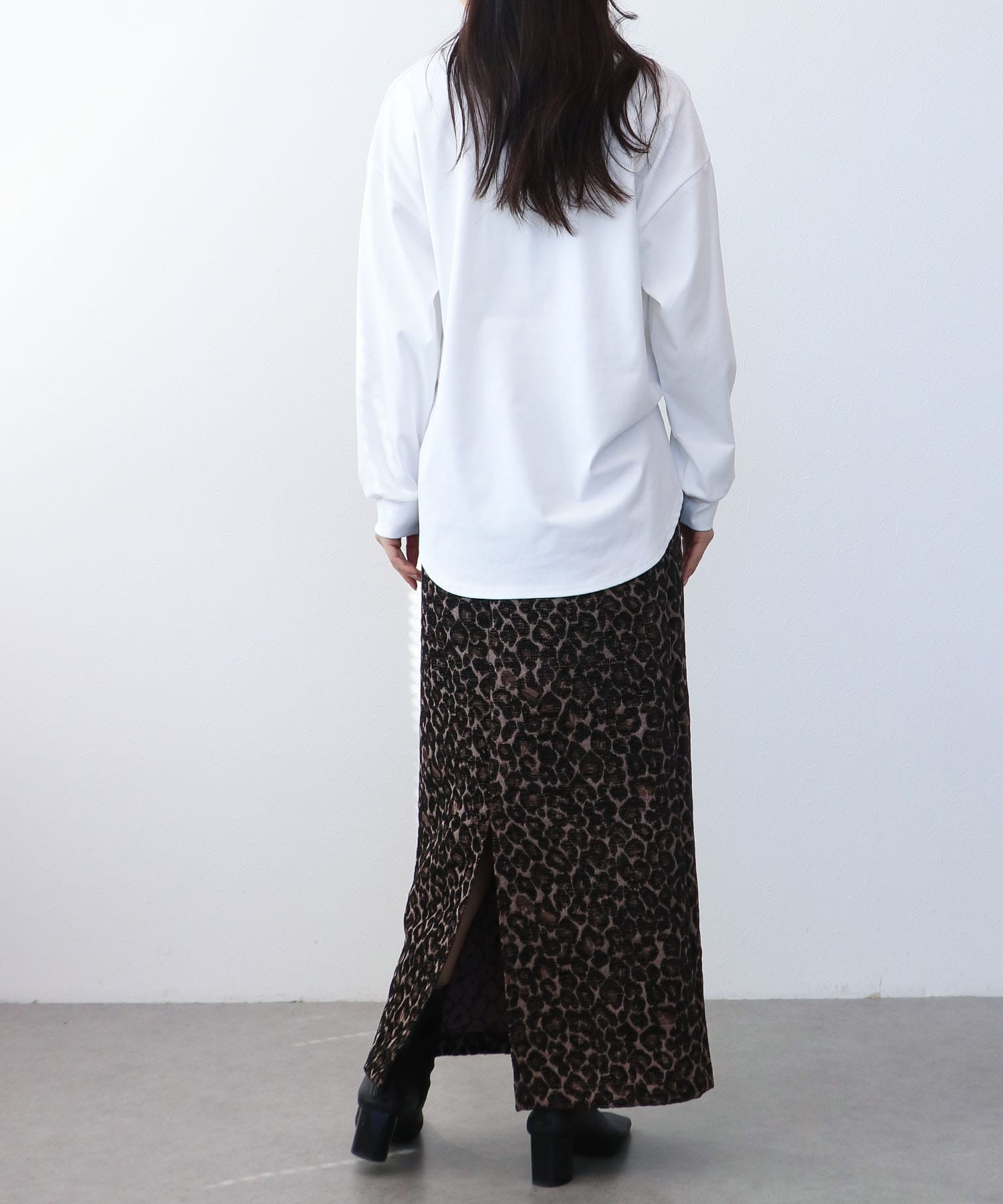 フォトプリント長袖Ｔシャツ