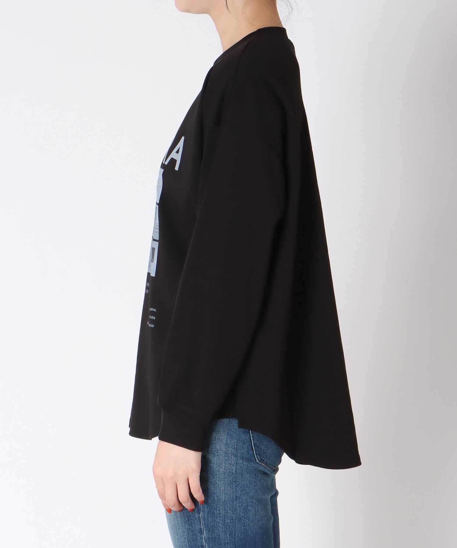 フォトプリント長袖Ｔシャツ