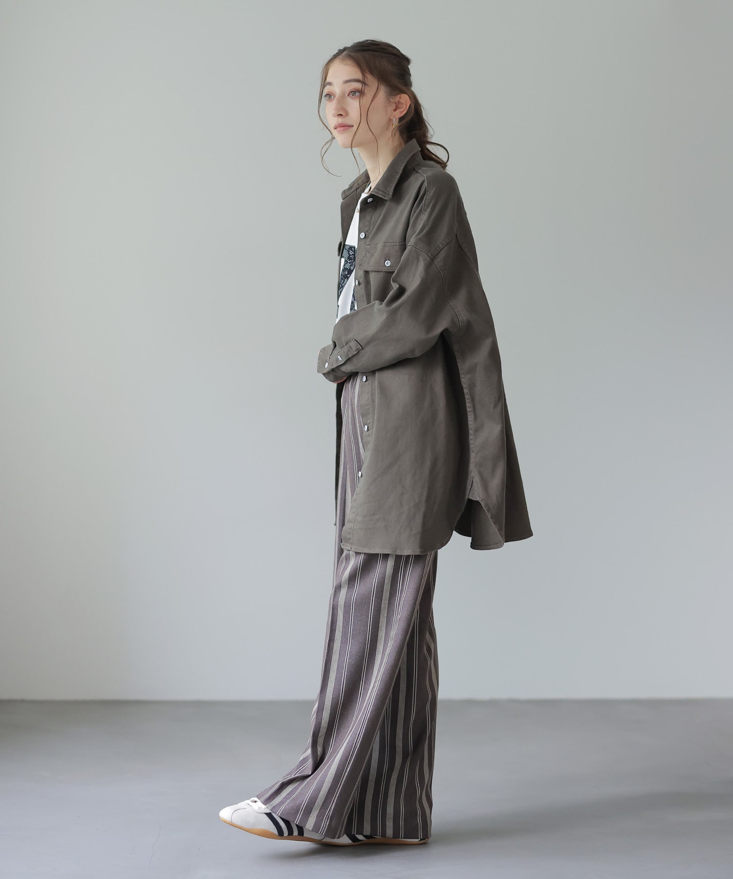 Almond オーバーシャツ【ヘルシーデニム/HealthyDenim】
