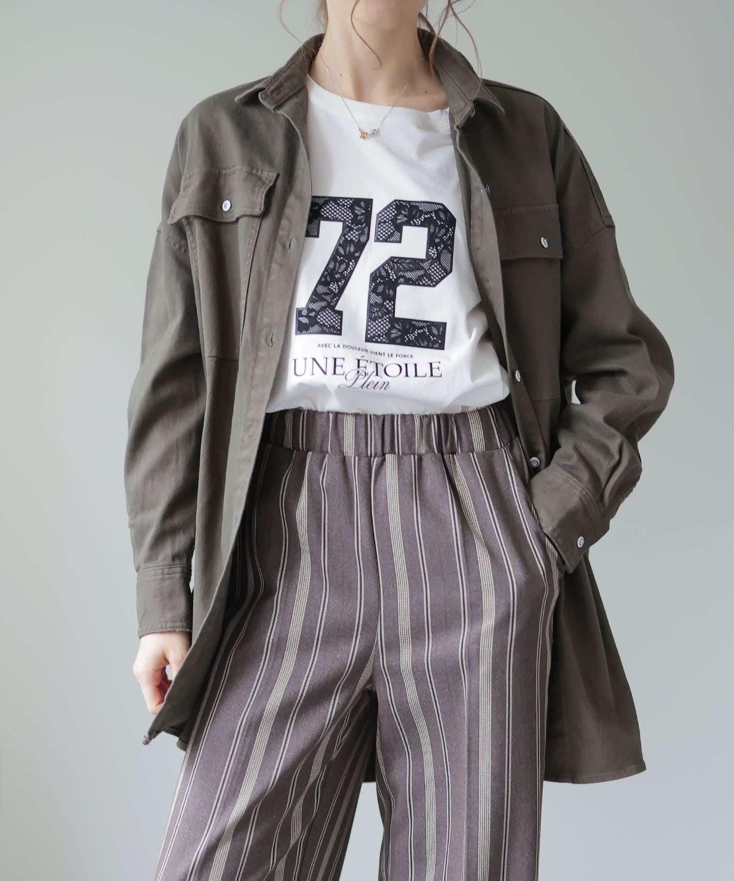 Almond オーバーシャツ【ヘルシーデニム/HealthyDenim】