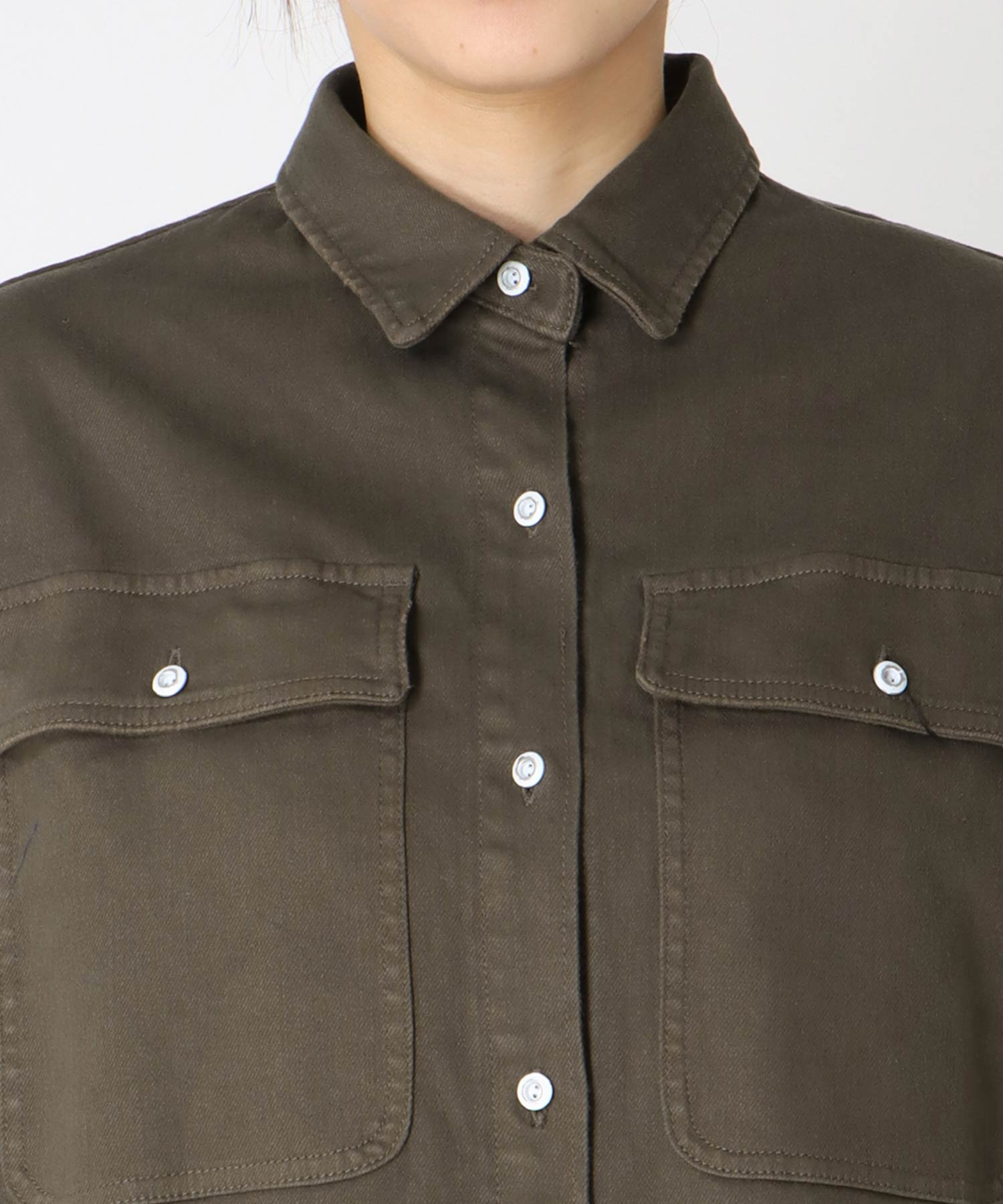 Almond オーバーシャツ【ヘルシーデニム/HealthyDenim】