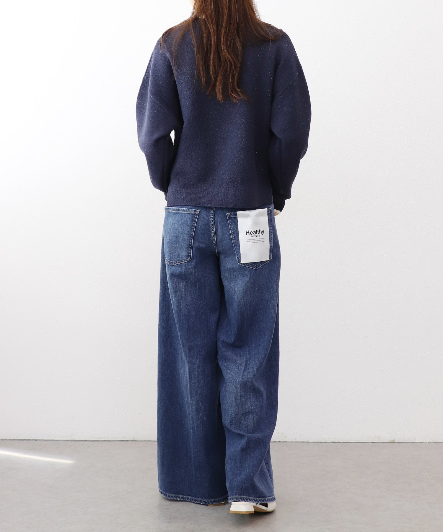 Wild Ginger Midrise ワイドパンツ【ヘルシーデニム/HealthyDenim