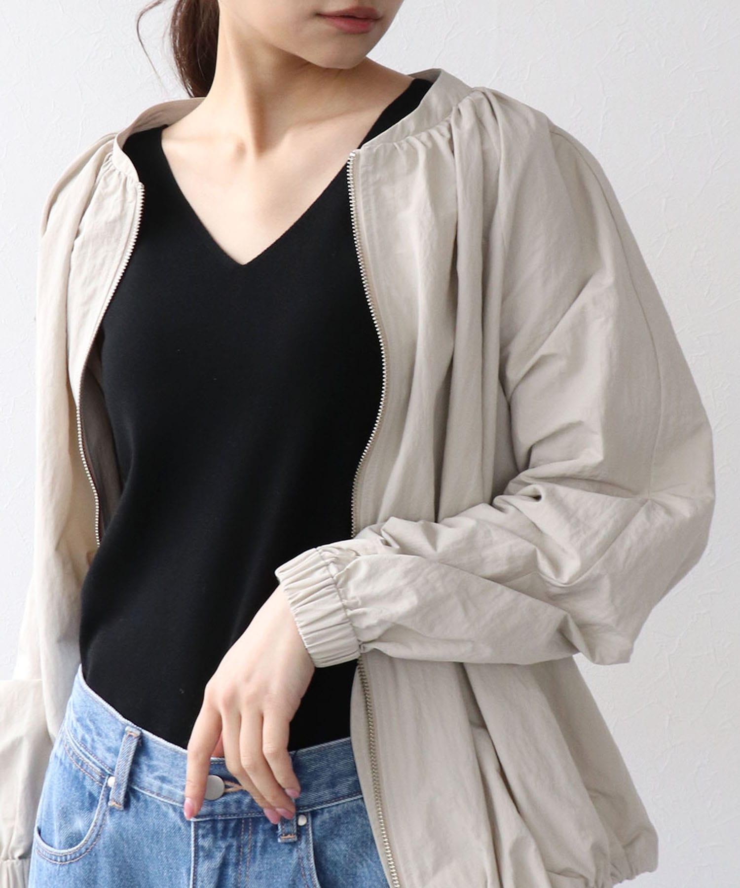 前後2wayスクエアタンクトップ | AND ON JIONE STORE（アンドオン