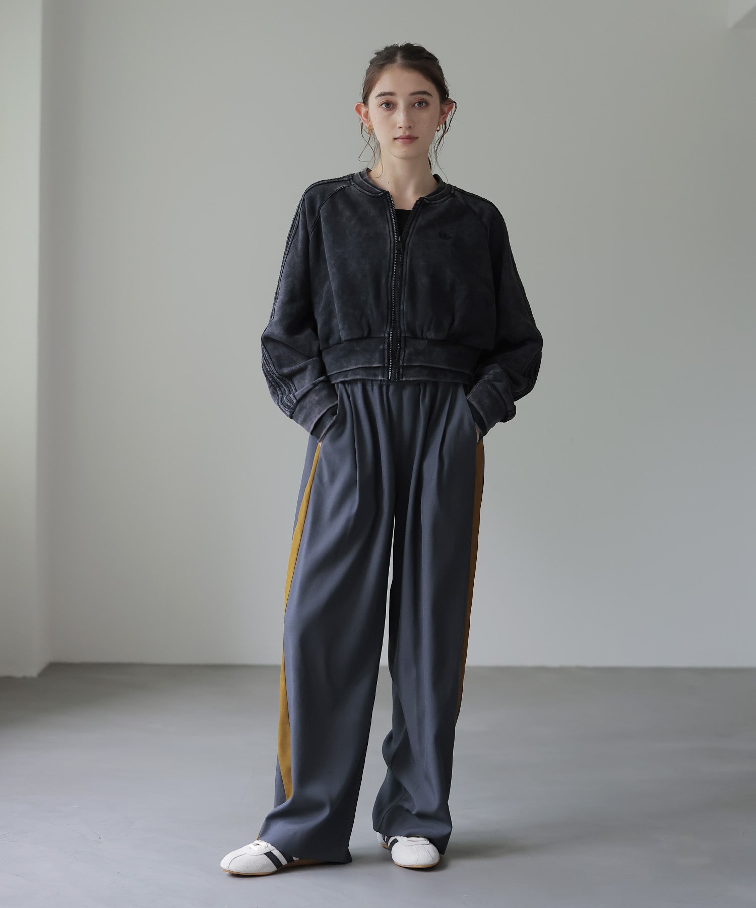 ダブルレイヤードトラックトップス【adidas Originals/アディダス オリジナルス】