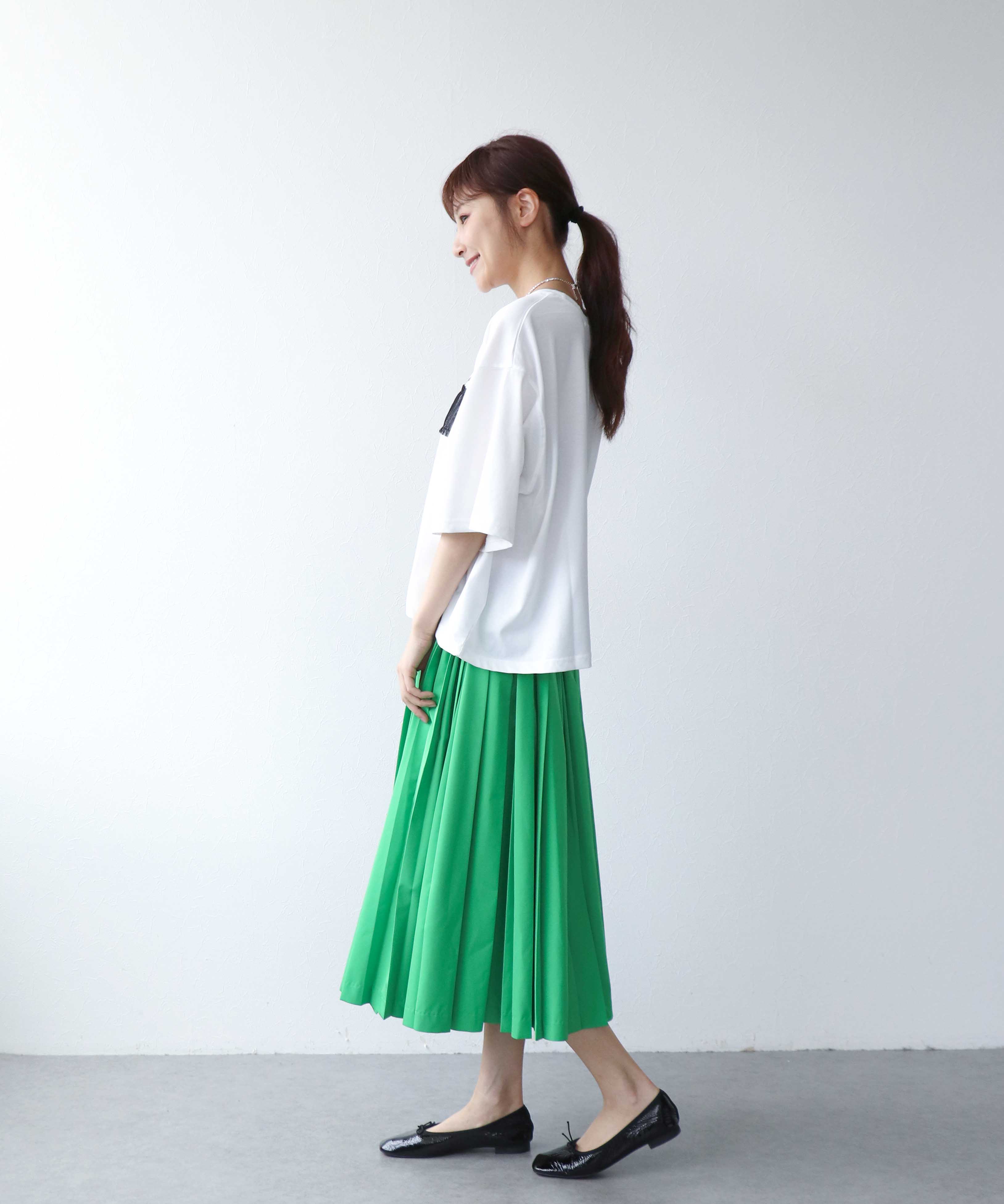 【TRANOI】ワイドTシャツ