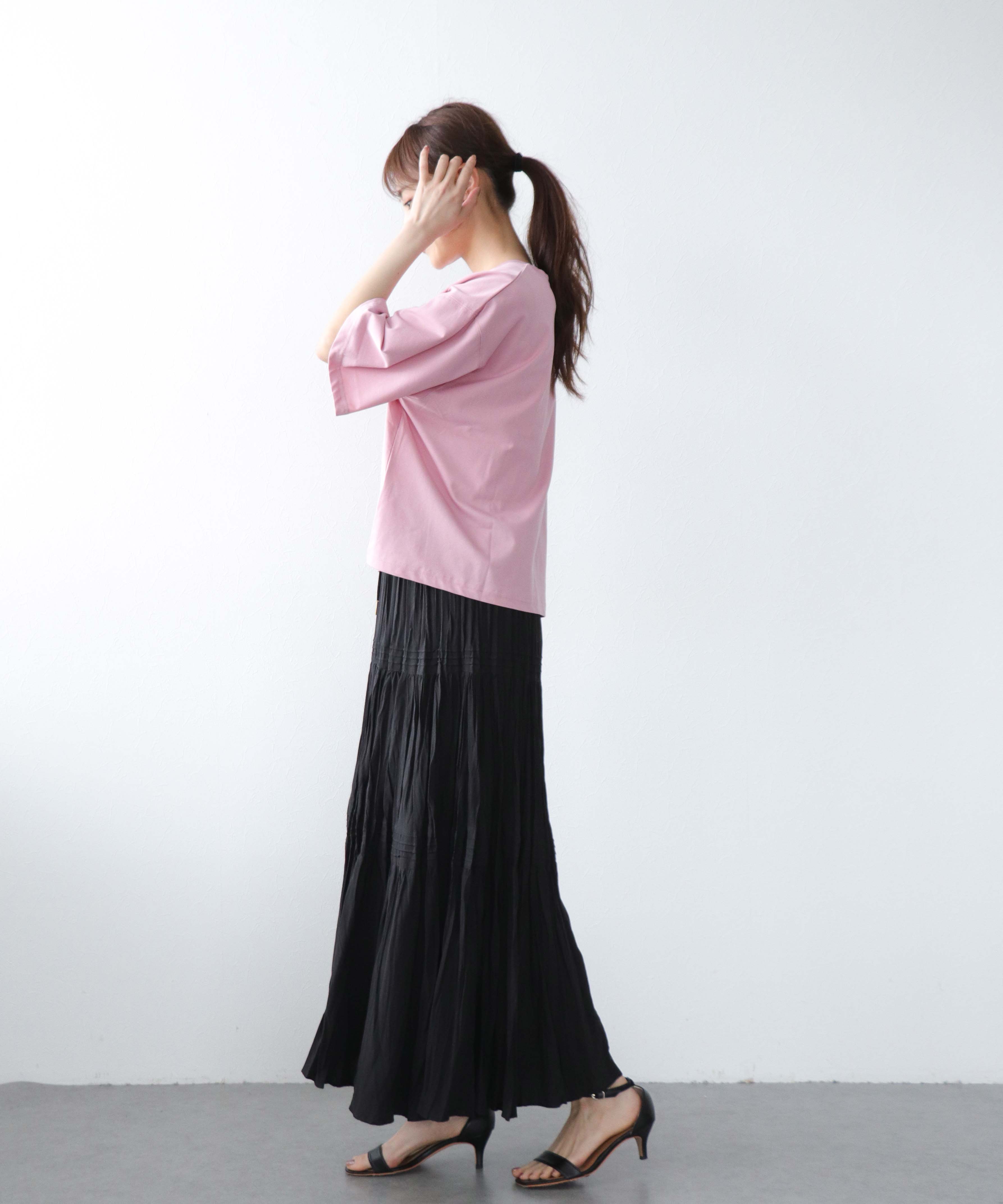 【TRANOI】ワイドTシャツ