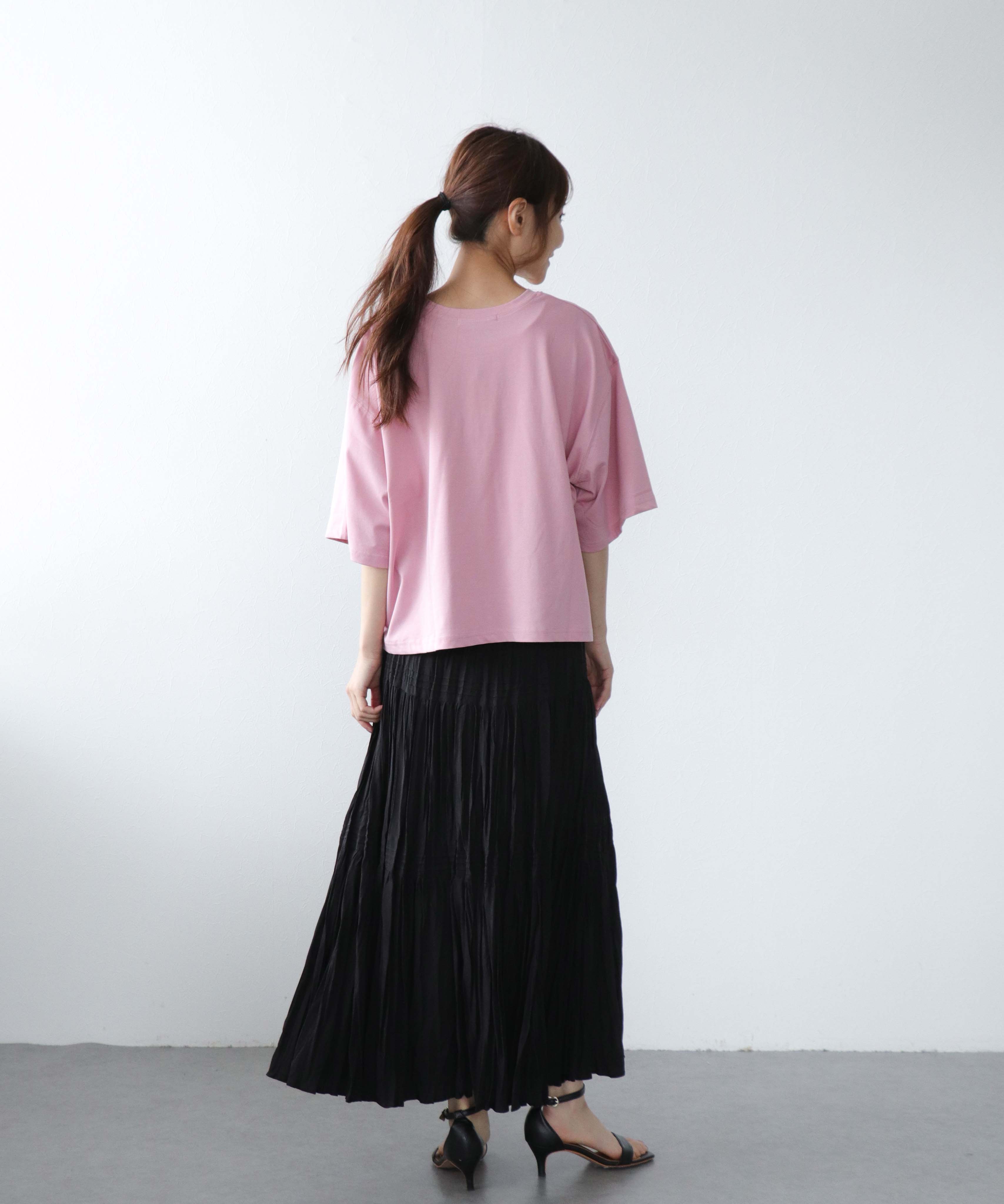 【TRANOI】ワイドTシャツ