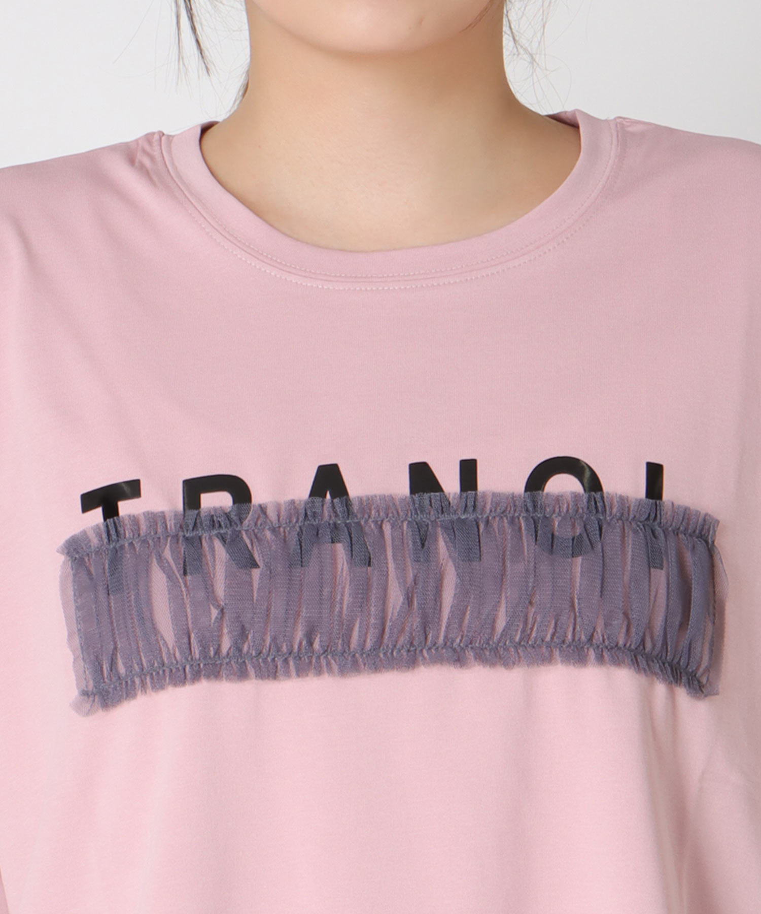 【TRANOI】ワイドTシャツ