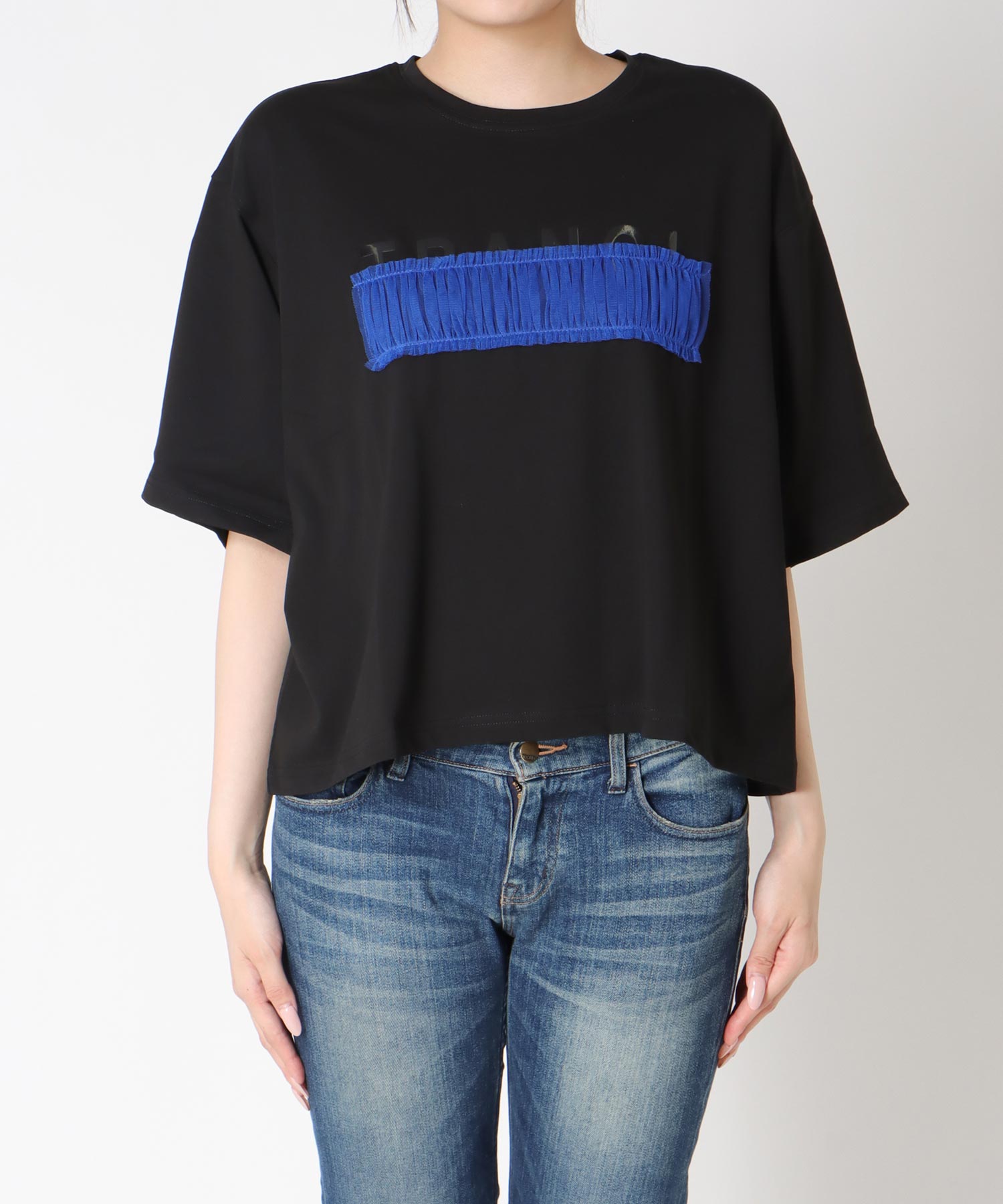 【TRANOI】ワイドTシャツ