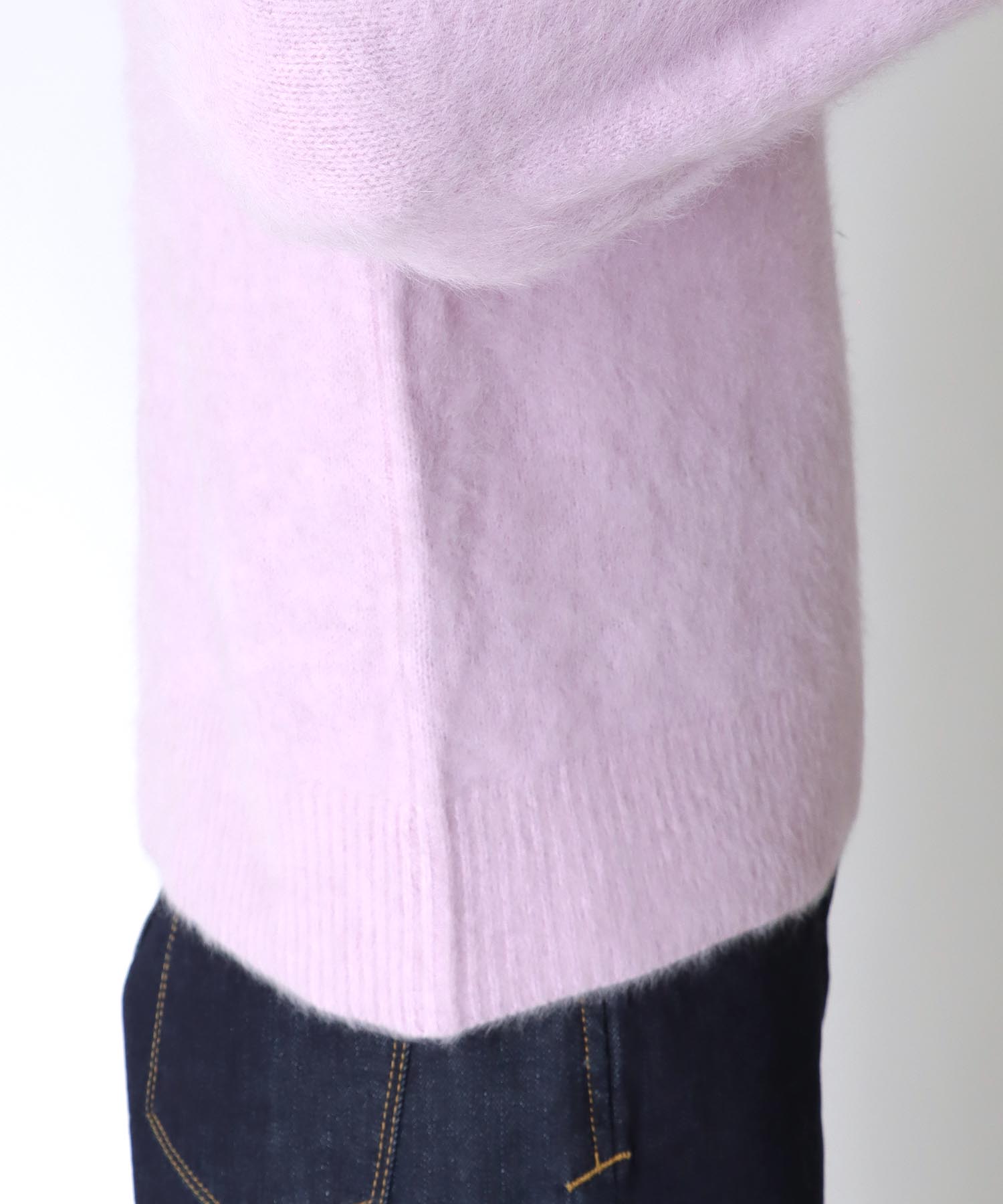 フォックスカシミヤ 前後2wayカーデニット