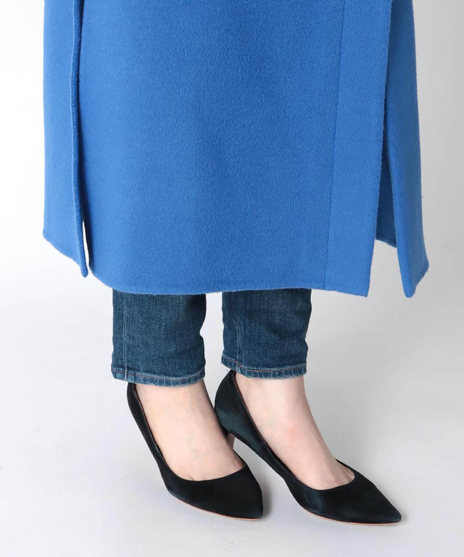 フーディリバーロングコート シャルム加工スーパー110s