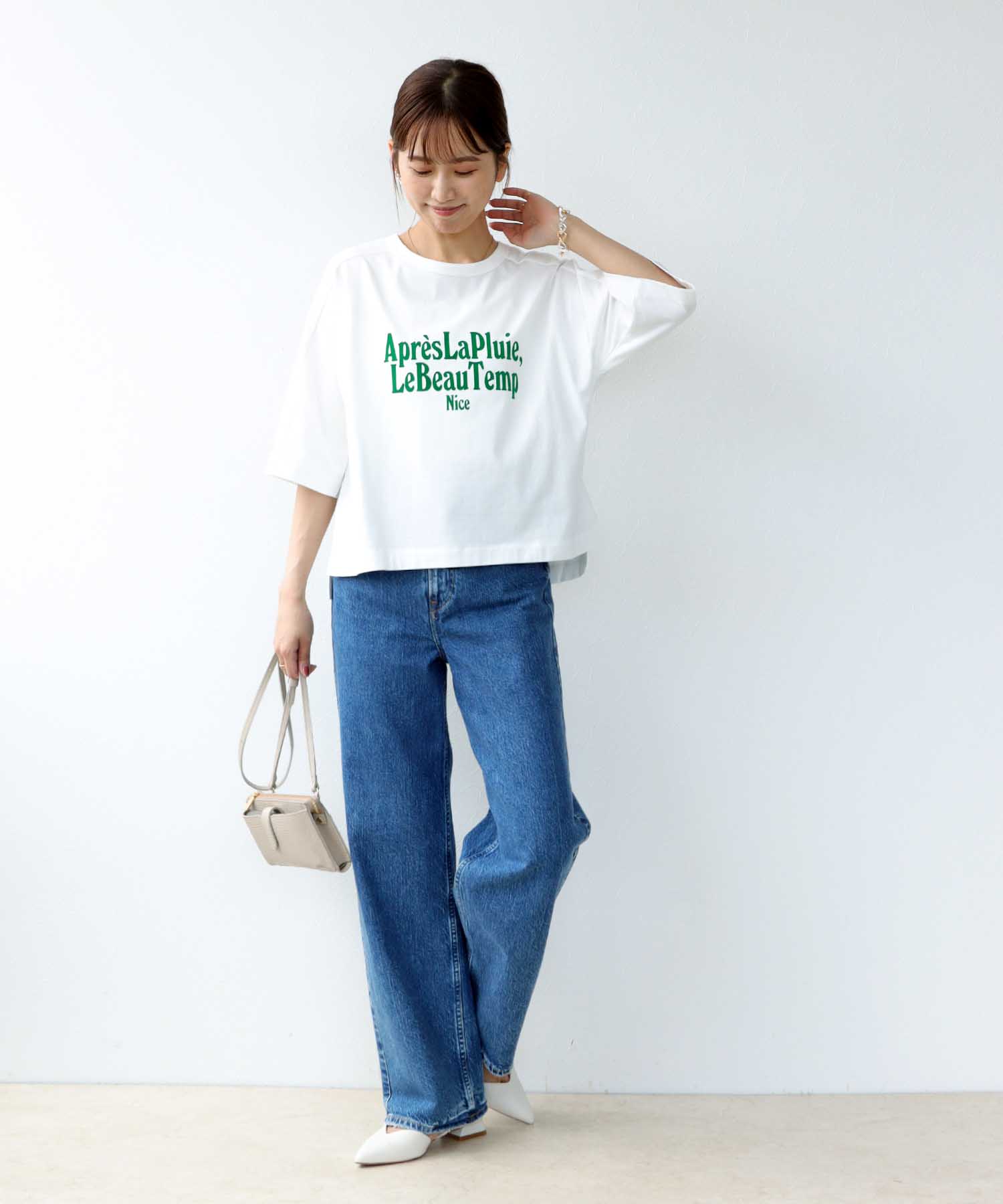 フロッキーロゴ半袖Tシャツ