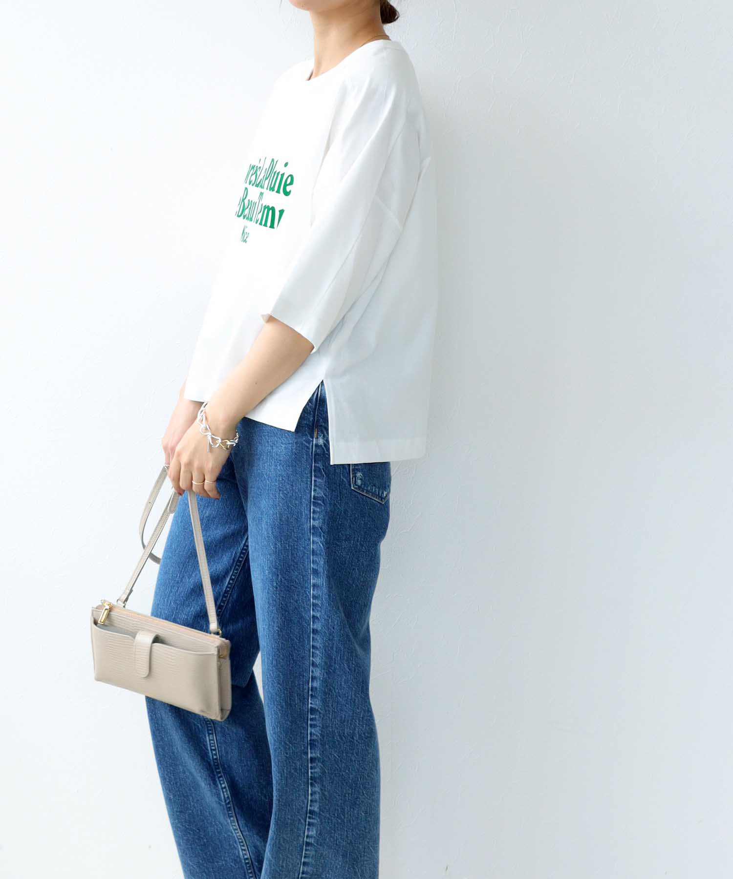 フロッキーロゴ半袖Tシャツ