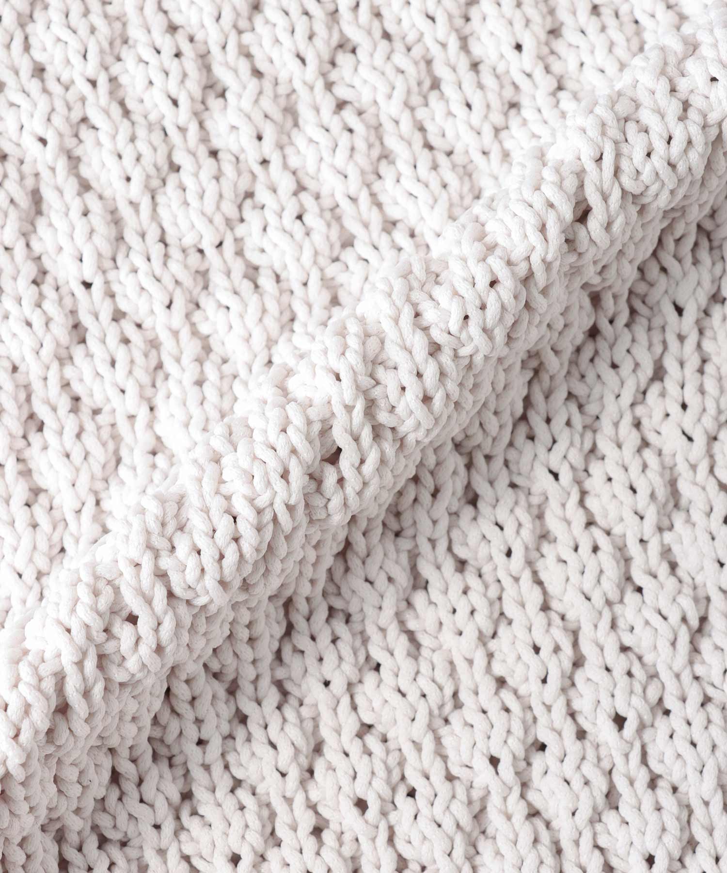 ポコポコ編み前後2wayニット