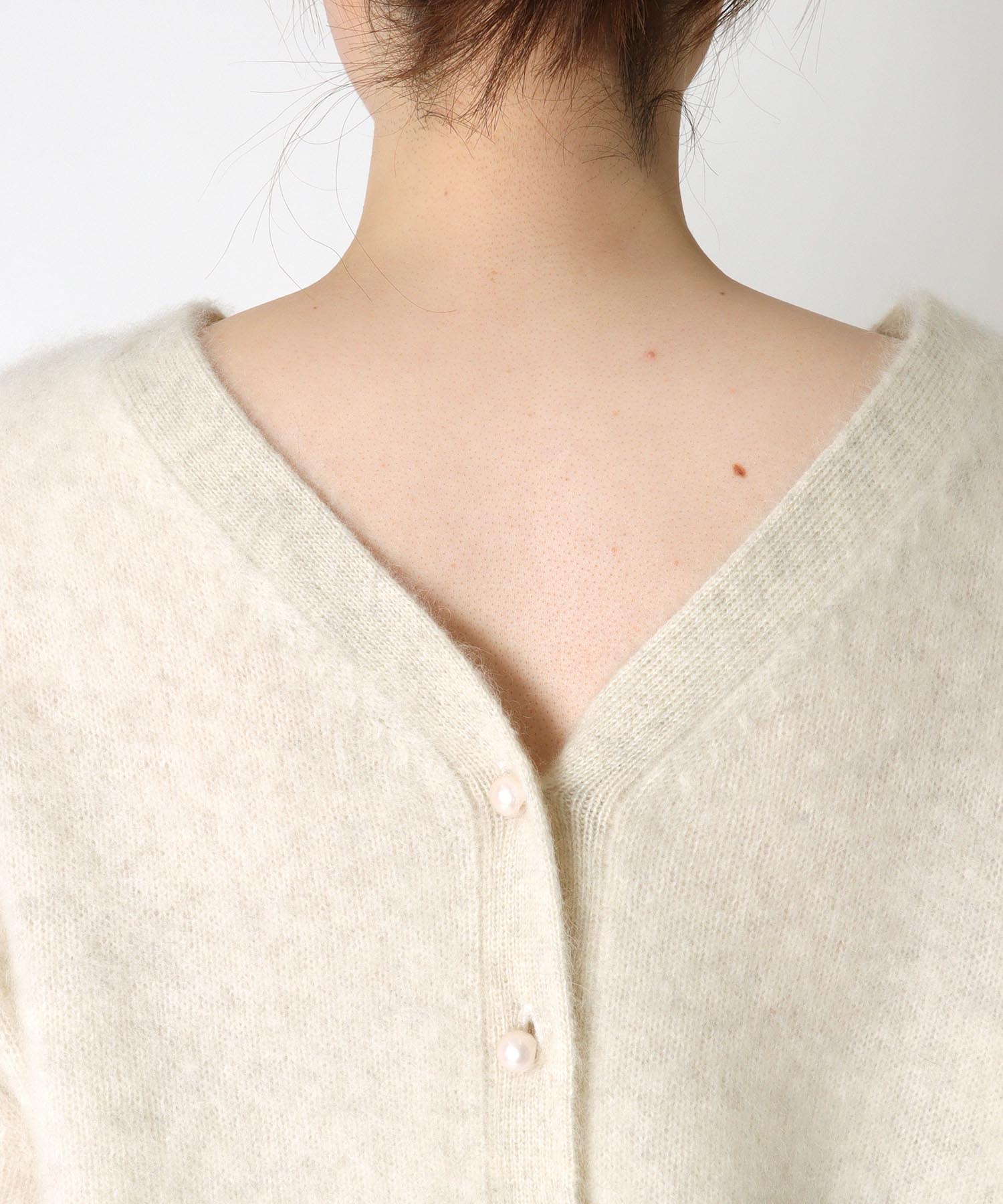 ヤク 前後2wayニットカーデ