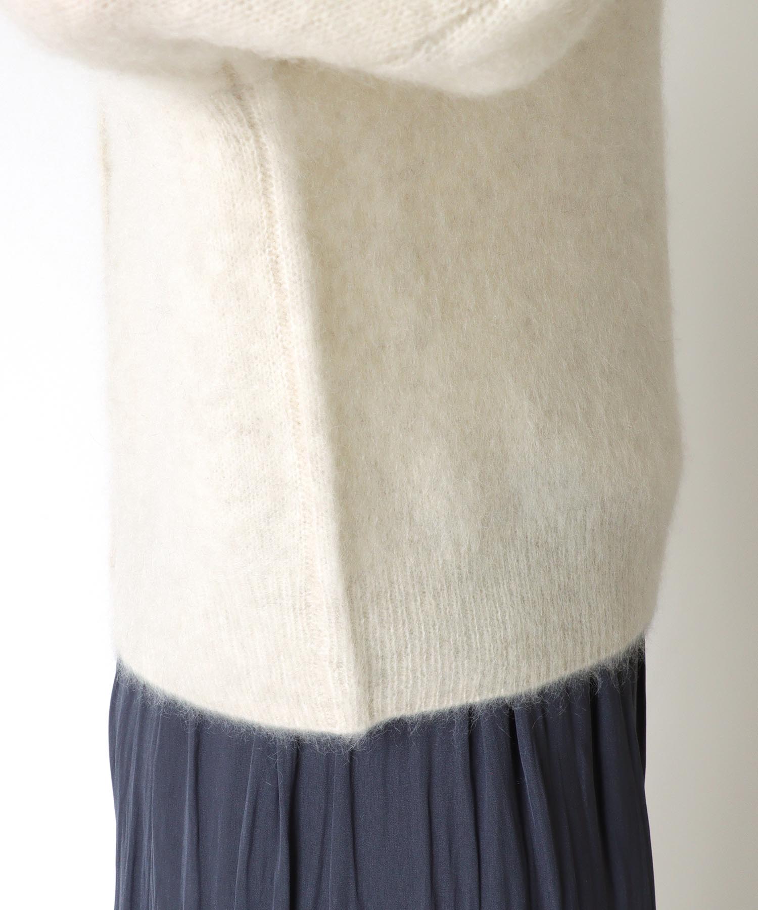 ヤク 前後2wayニットカーデ