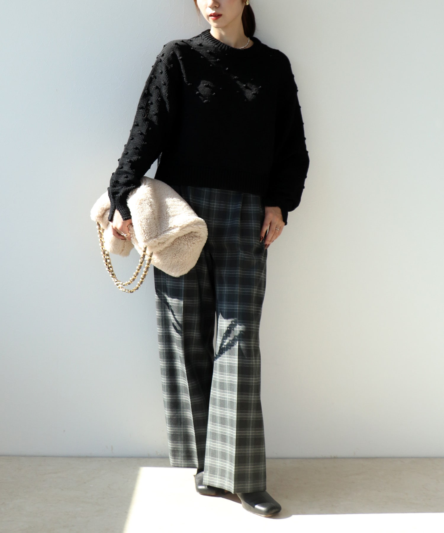 コスミカルウォームワイドパンツ