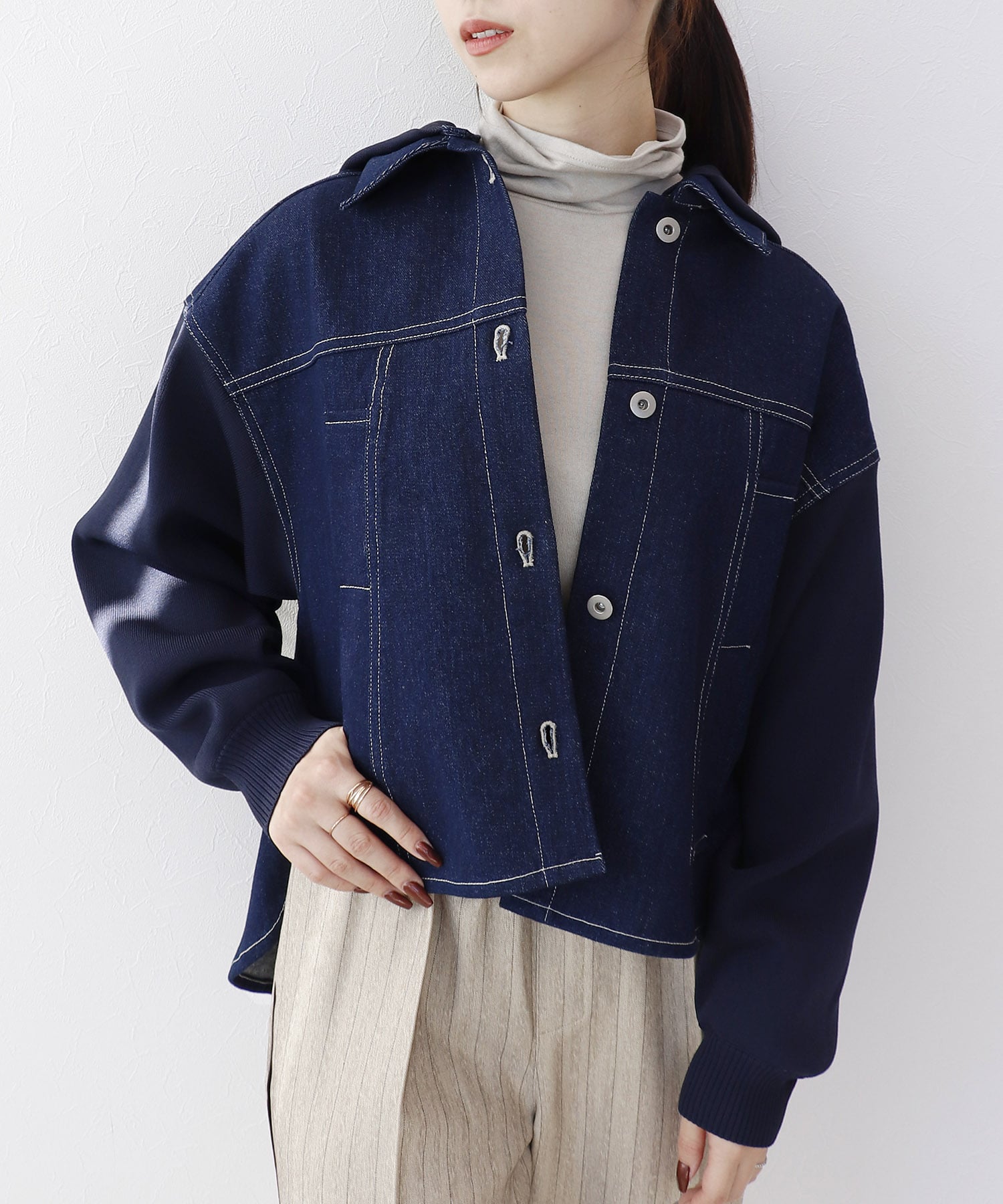 コットンカシミアプレミアムタートル