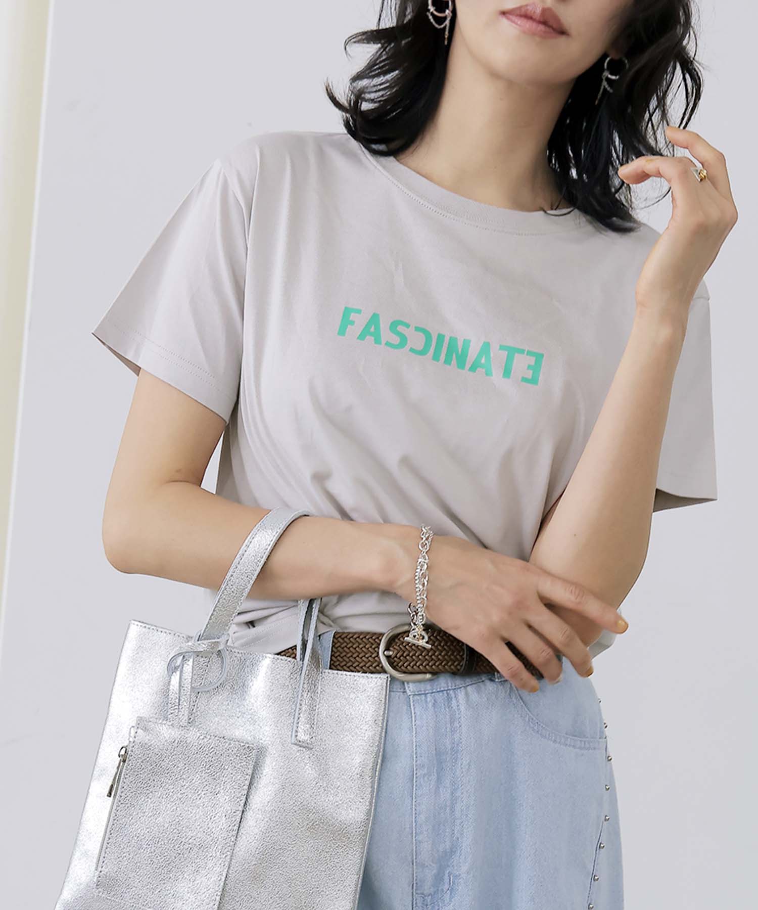 ベーシックロゴプリント Ｔシャツ