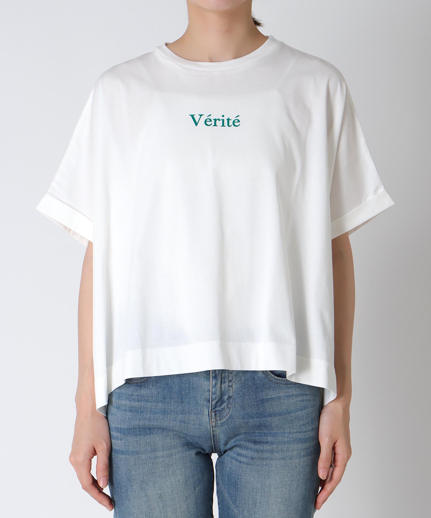 オーバーシルエット ロゴプリント Ｔシャツ