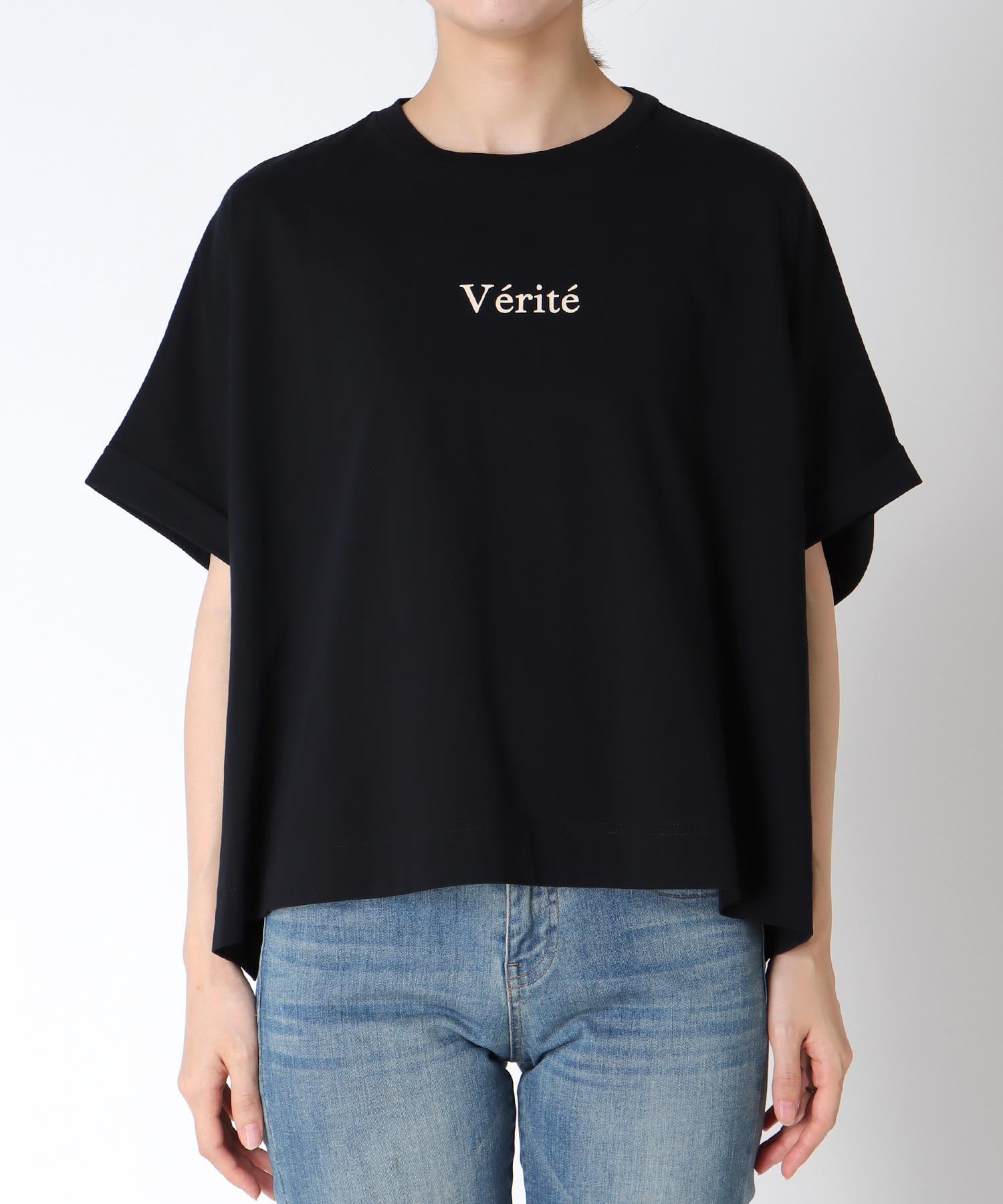 オーバーシルエット ロゴプリント Ｔシャツ