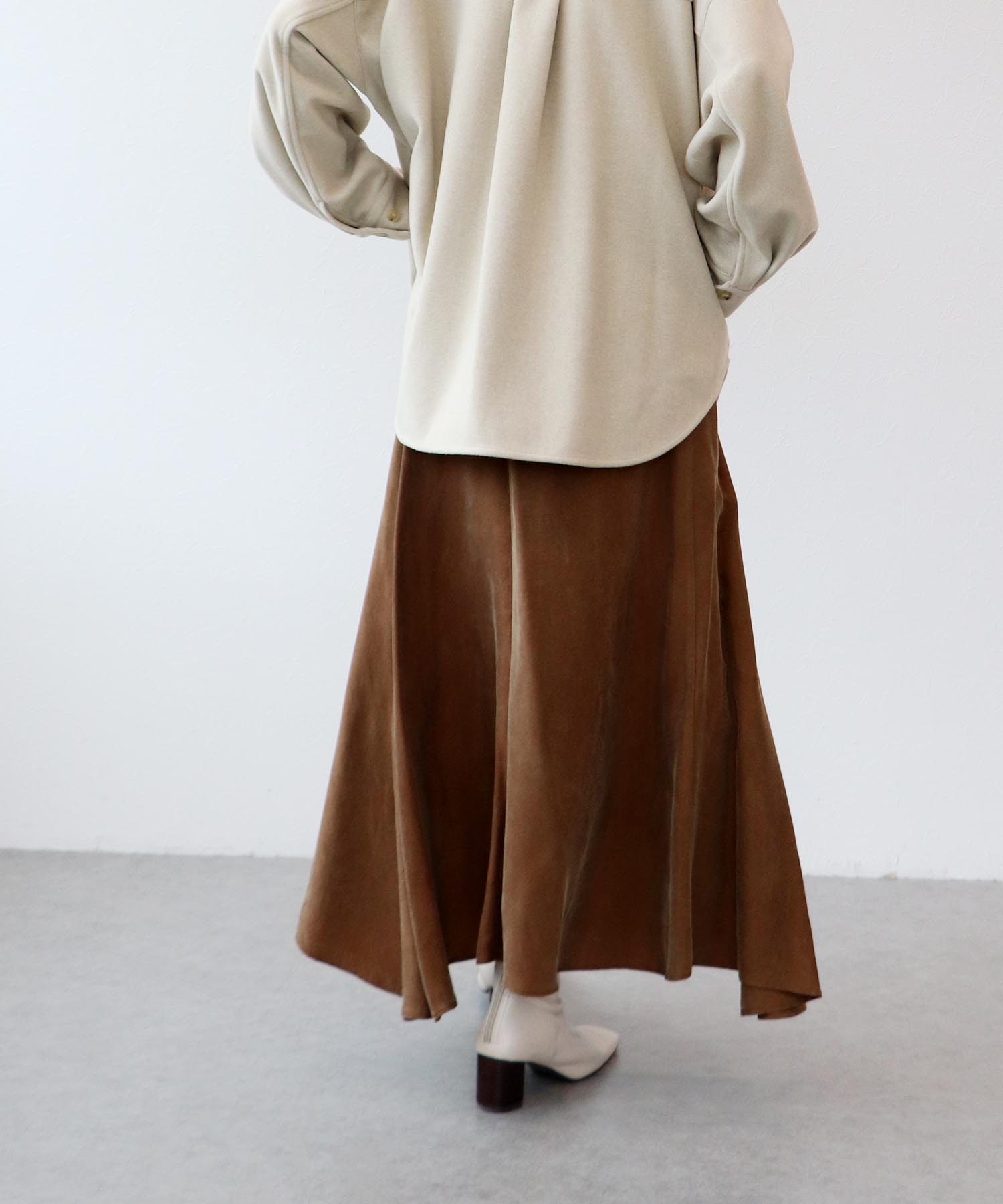 ピーチスキンマーメイドスカート