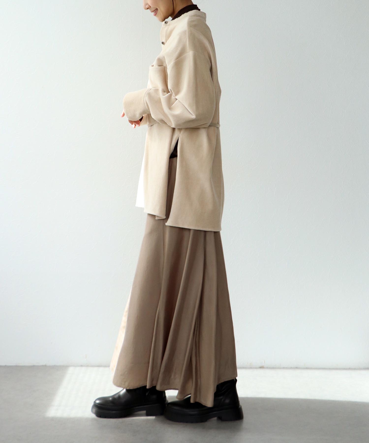 ピーチスキンマーメイドスカート