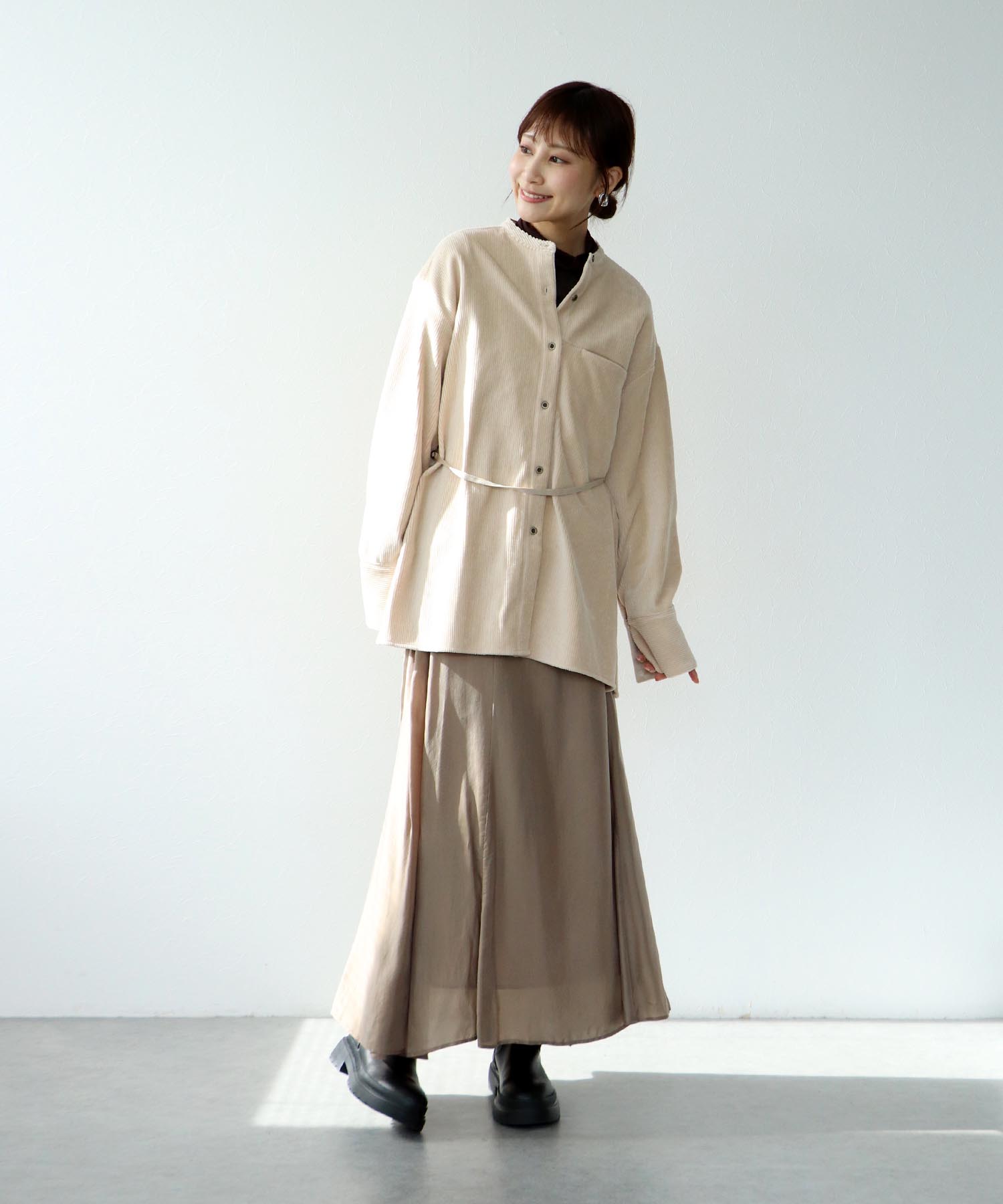 ピーチスキンマーメイドスカート