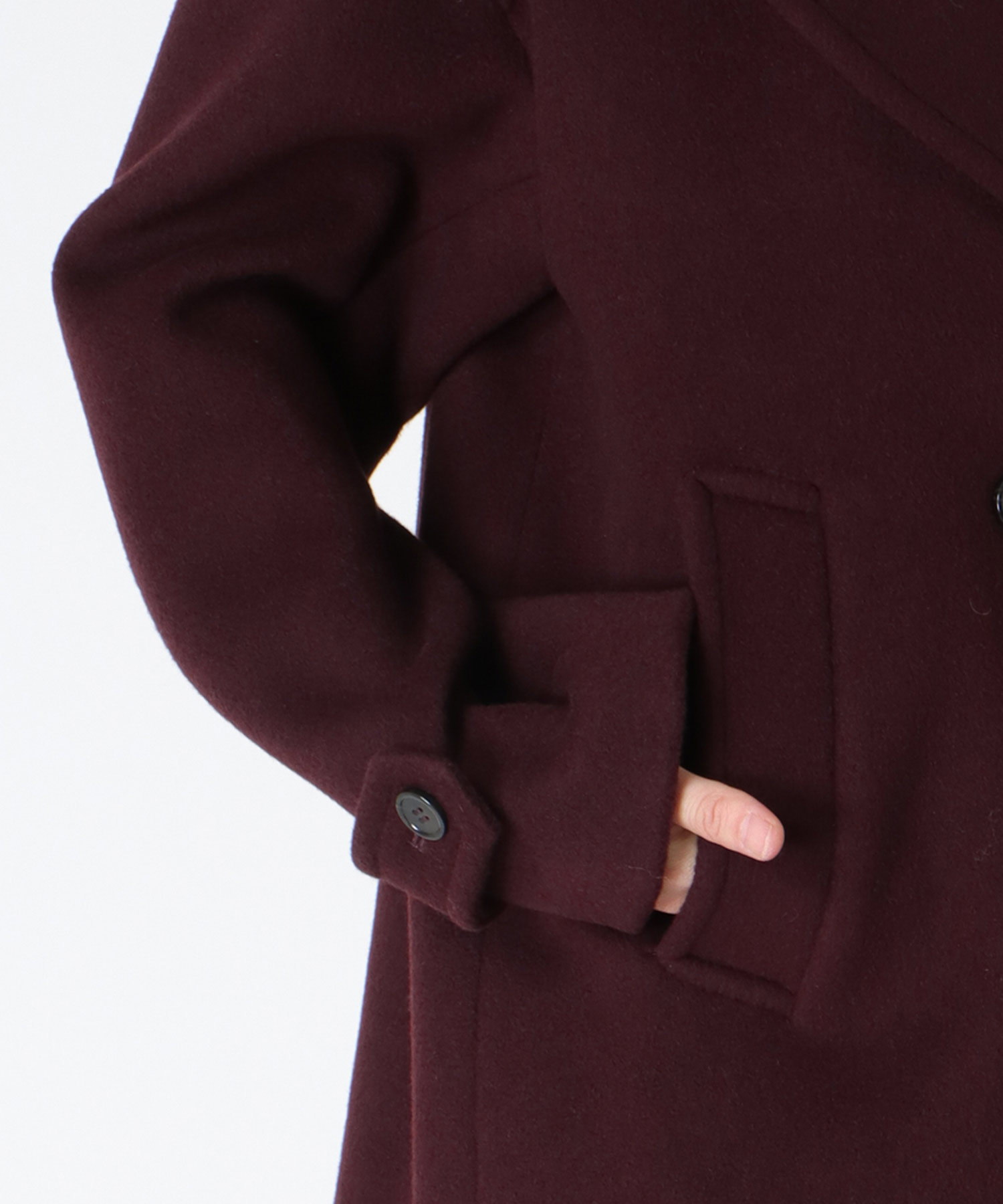 【10月16日予約販売】シャルムビーバーショートコート
