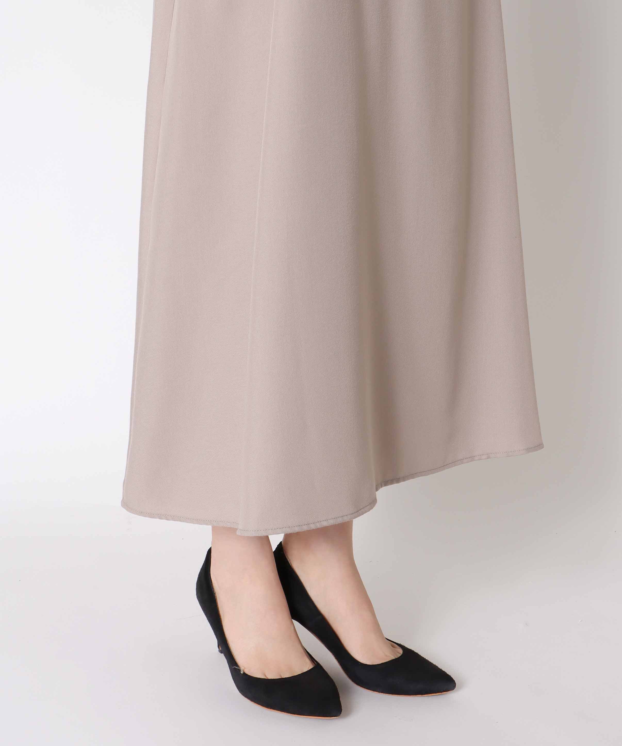 ヘムプリーツワンピース