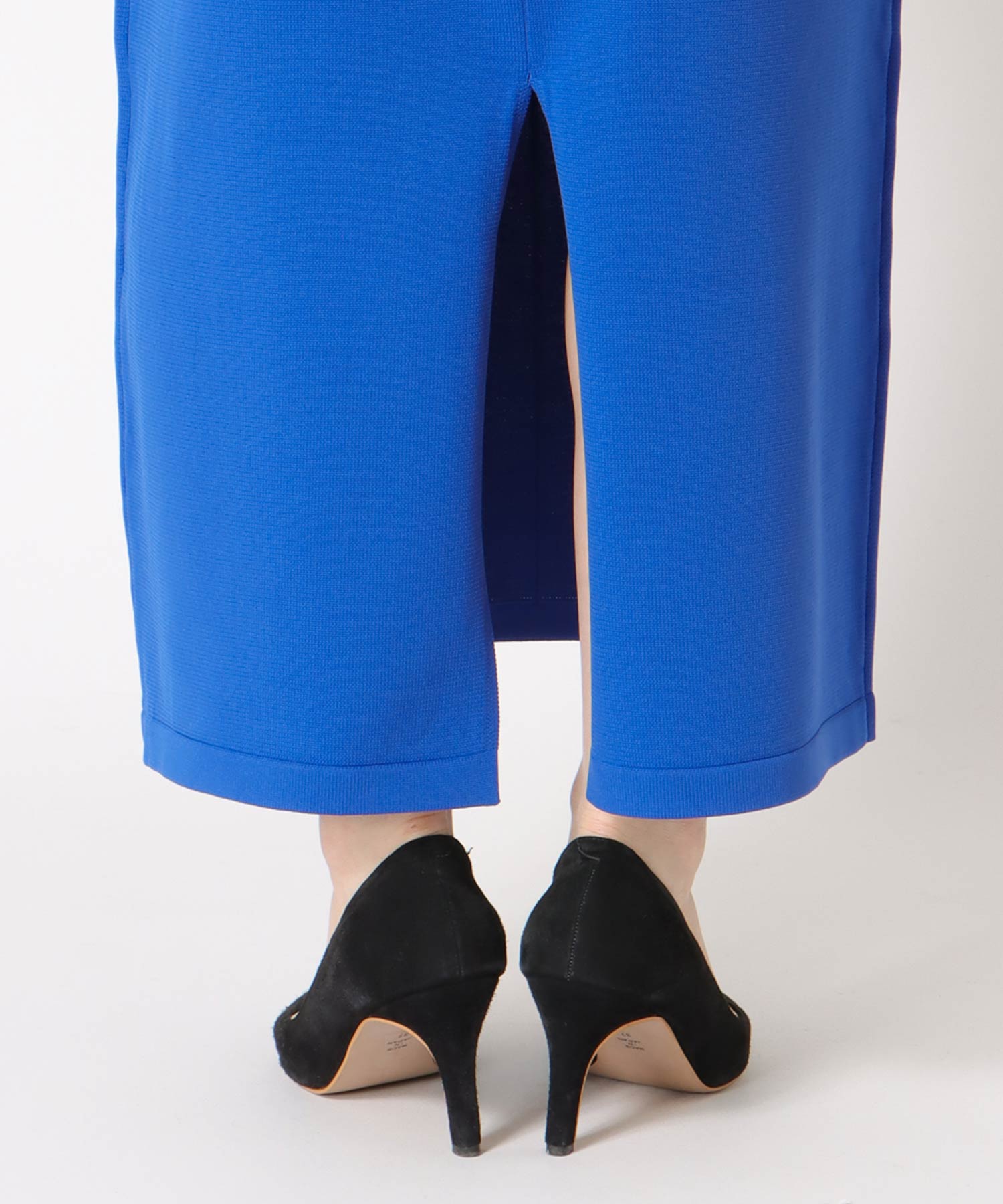 楽ちん綺麗めニットスカート