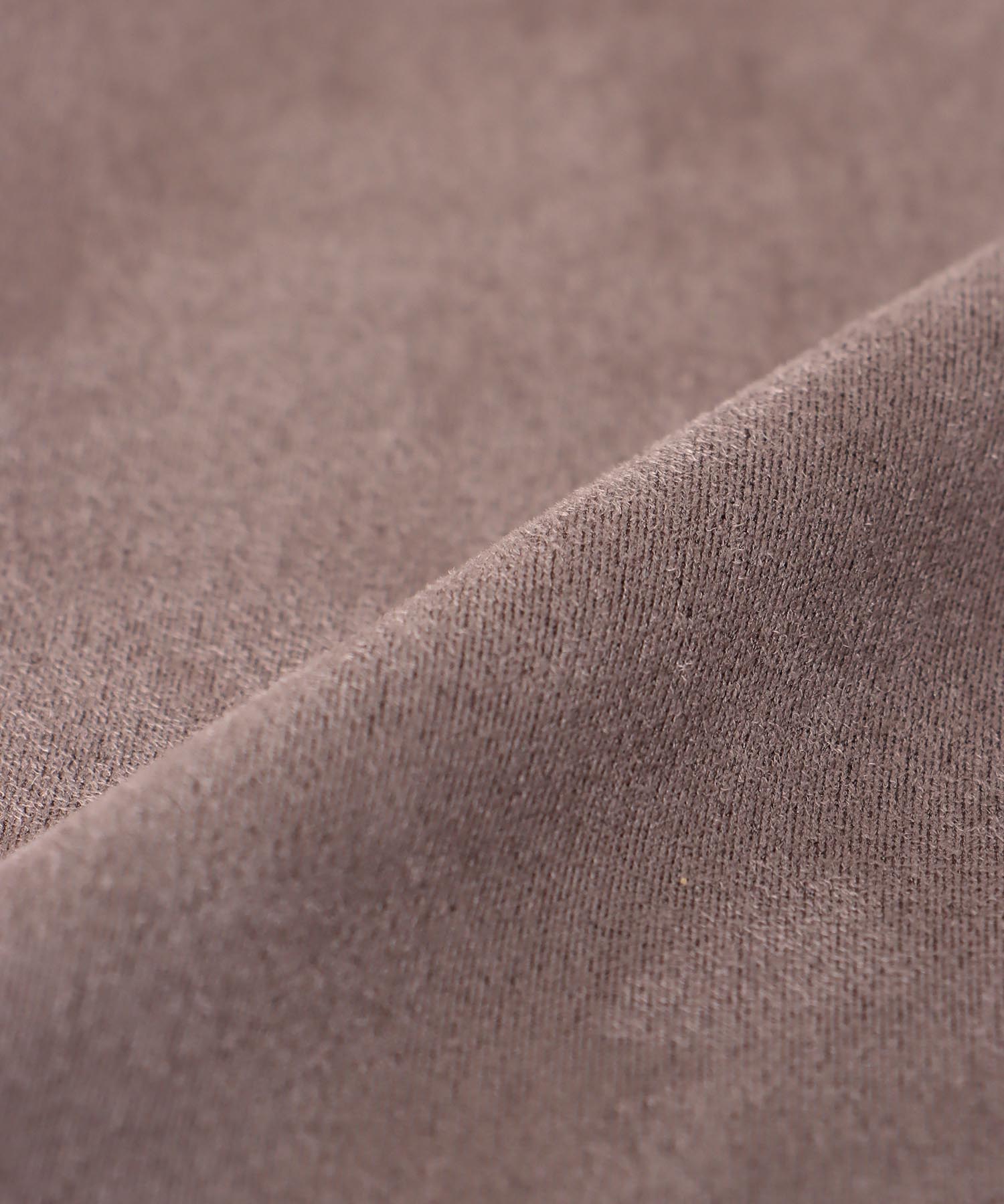 ストレッチスエード フロントZIPスカート