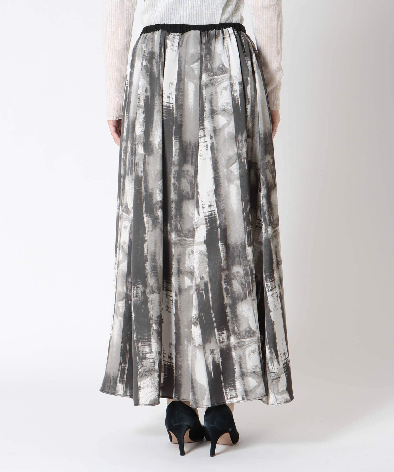 アートプリントAラインスカート