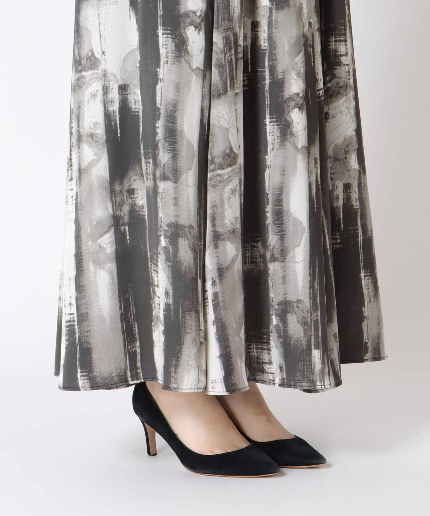 アートプリントAラインスカート