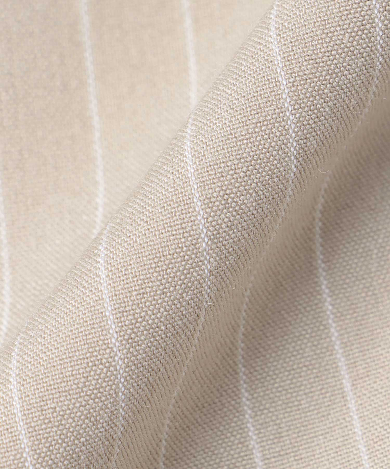 ストライプコクーンワイドパンツ