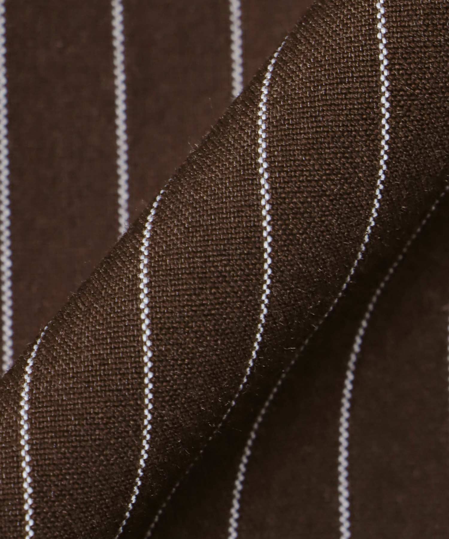 ストライプコクーンワイドパンツ