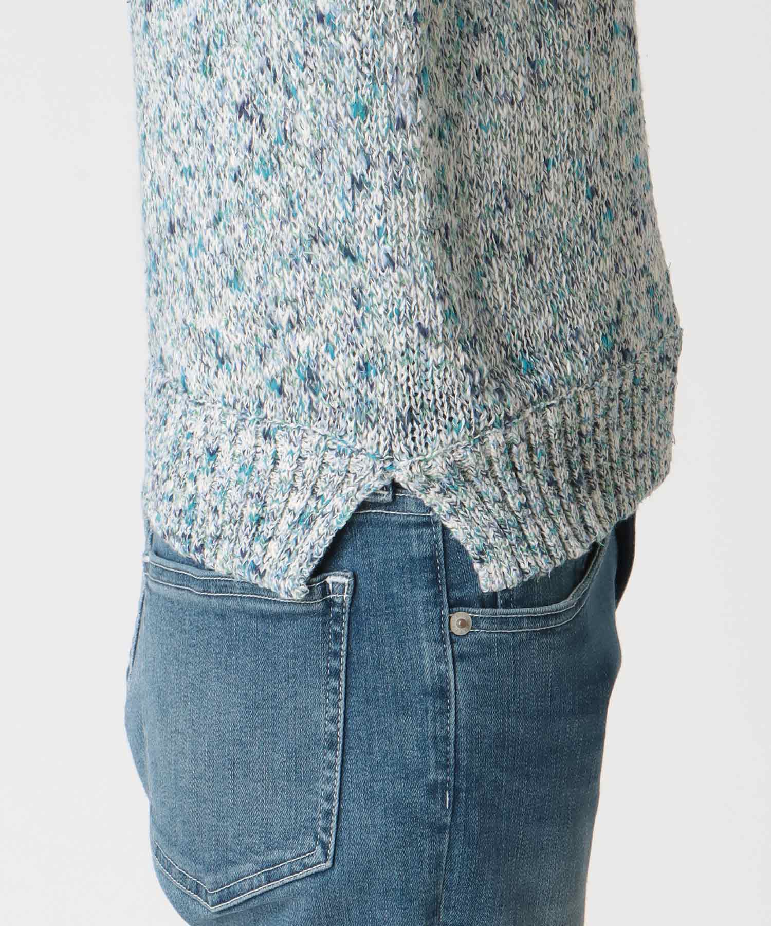 フラミンゴ×和紙パフスリーブブルオーバー