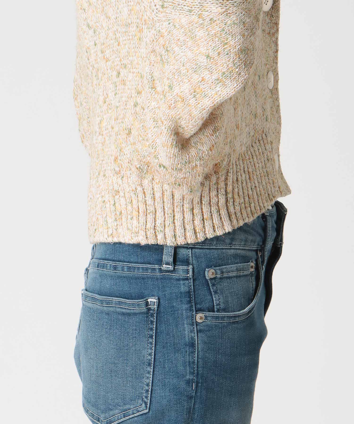 フラミンゴ×和紙ドルマンカーディガン