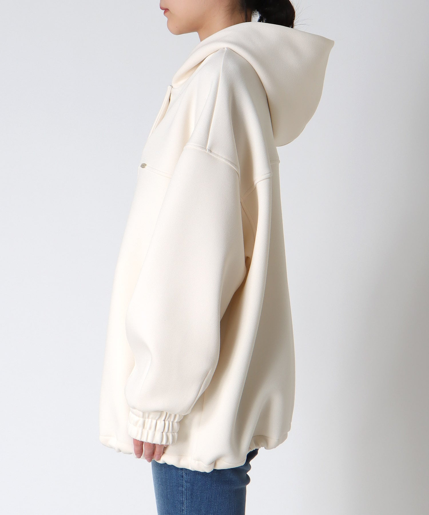 カルゼダンボールフードブルゾン