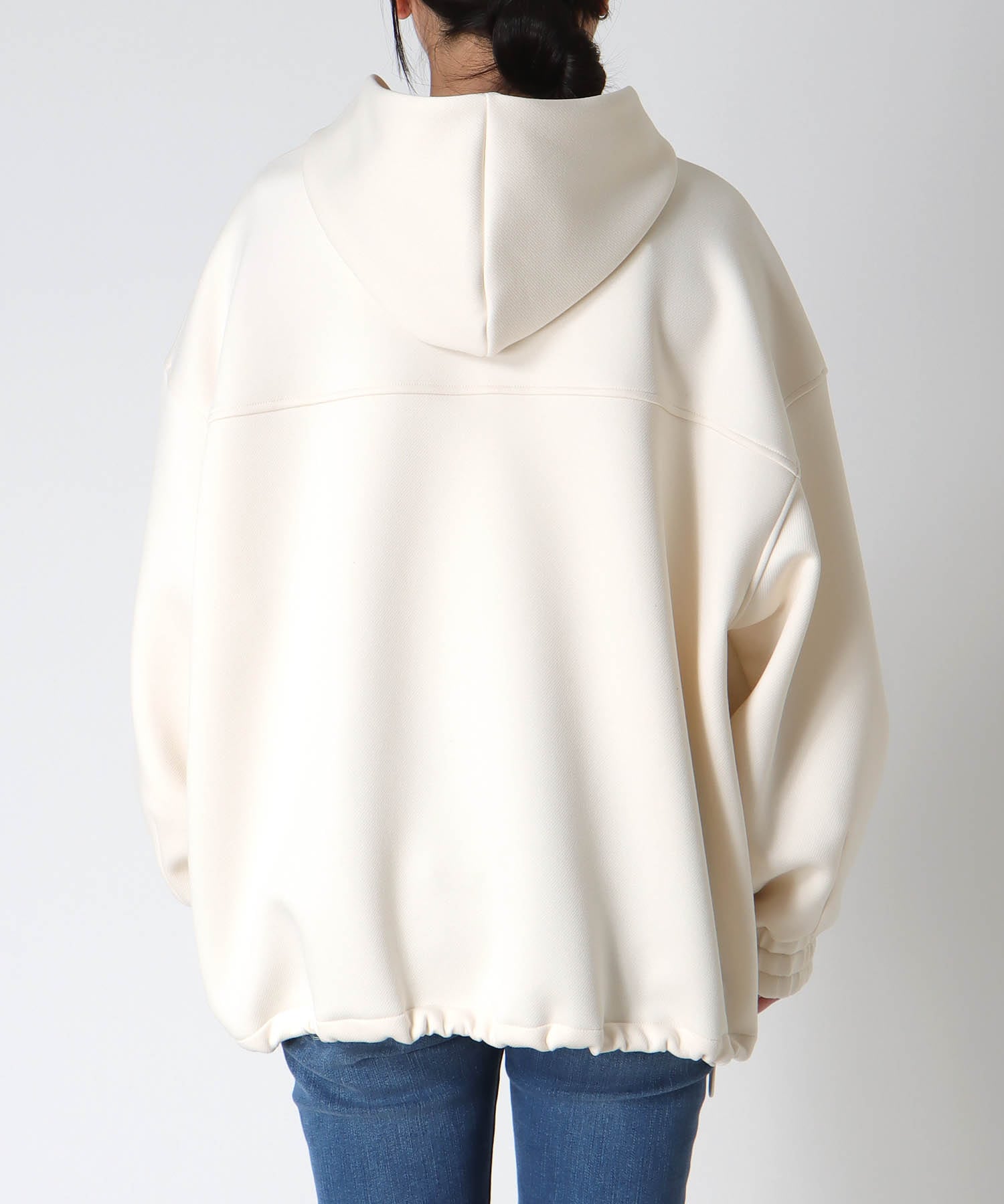 カルゼダンボールフードブルゾン