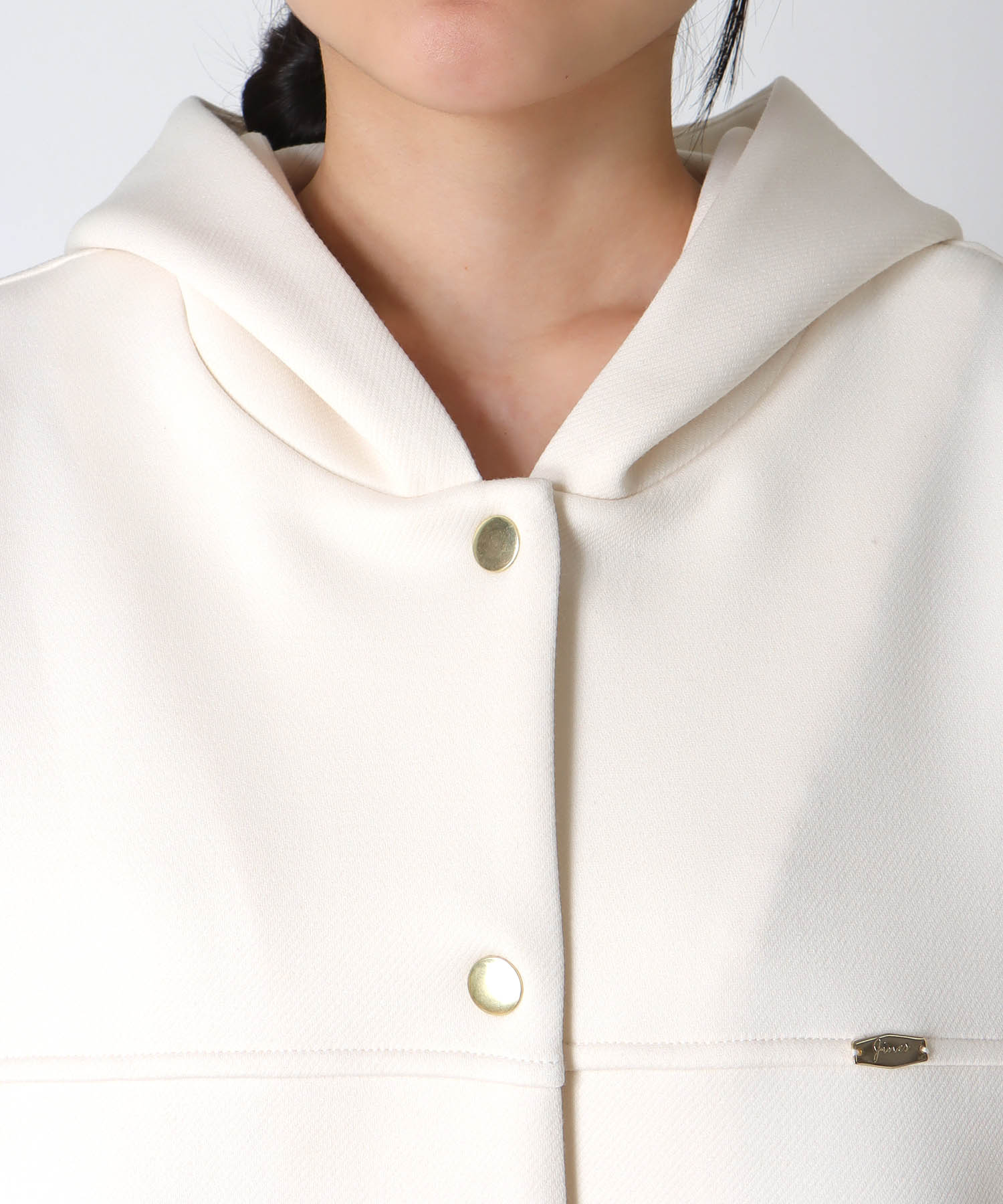 カルゼダンボールフードブルゾン