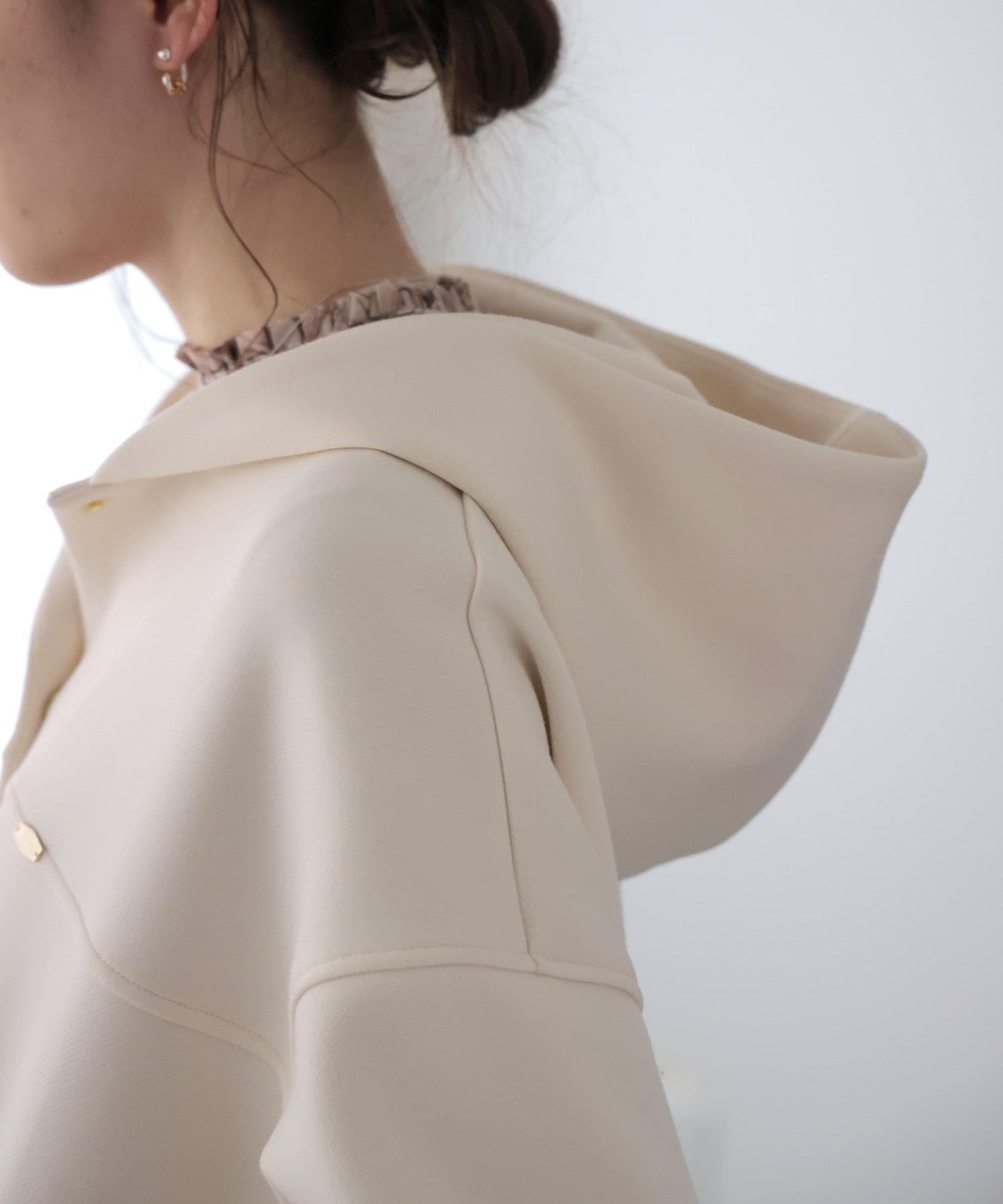 カルゼダンボールフードブルゾン