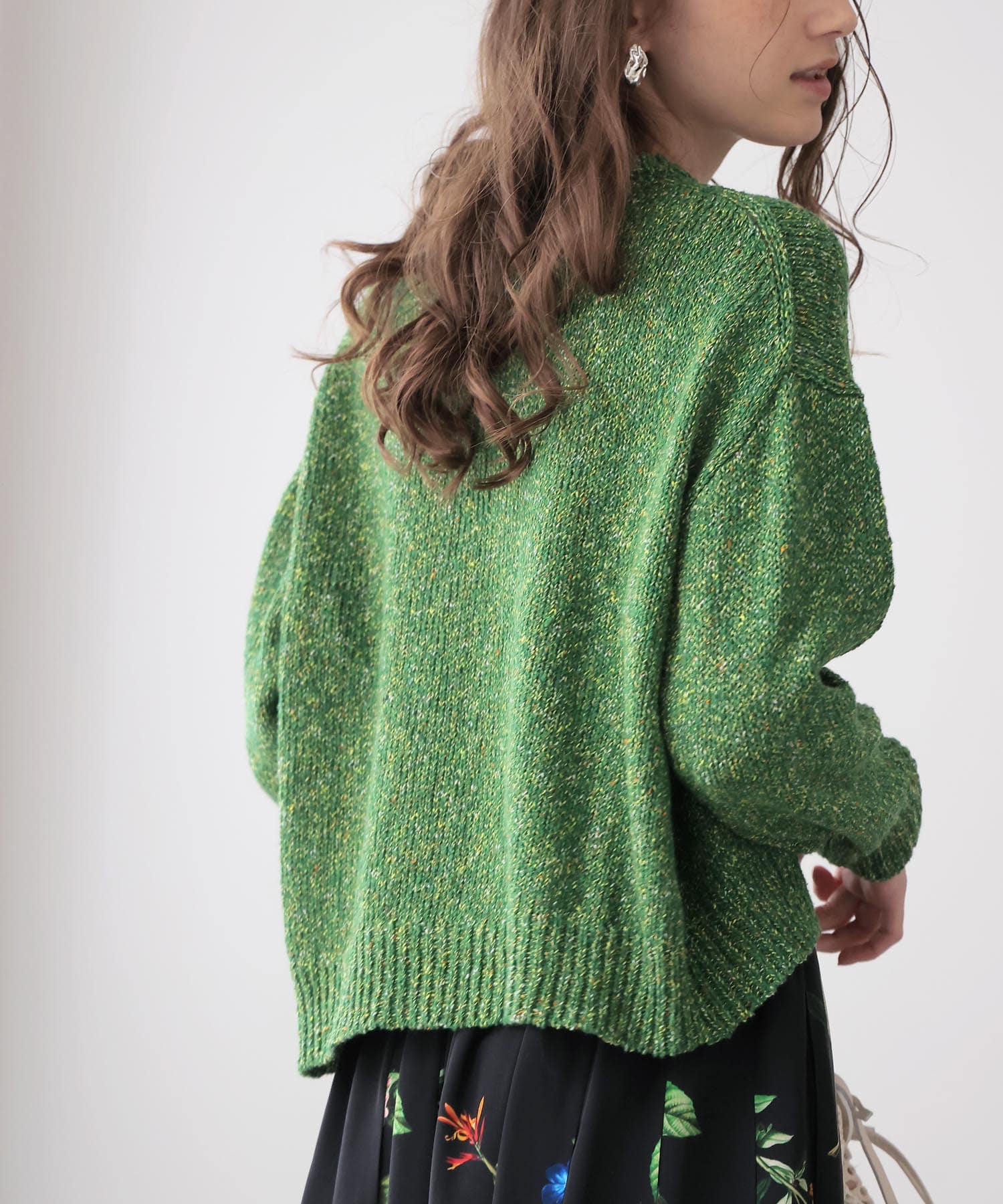 カラーネップローゲージプルオーバー