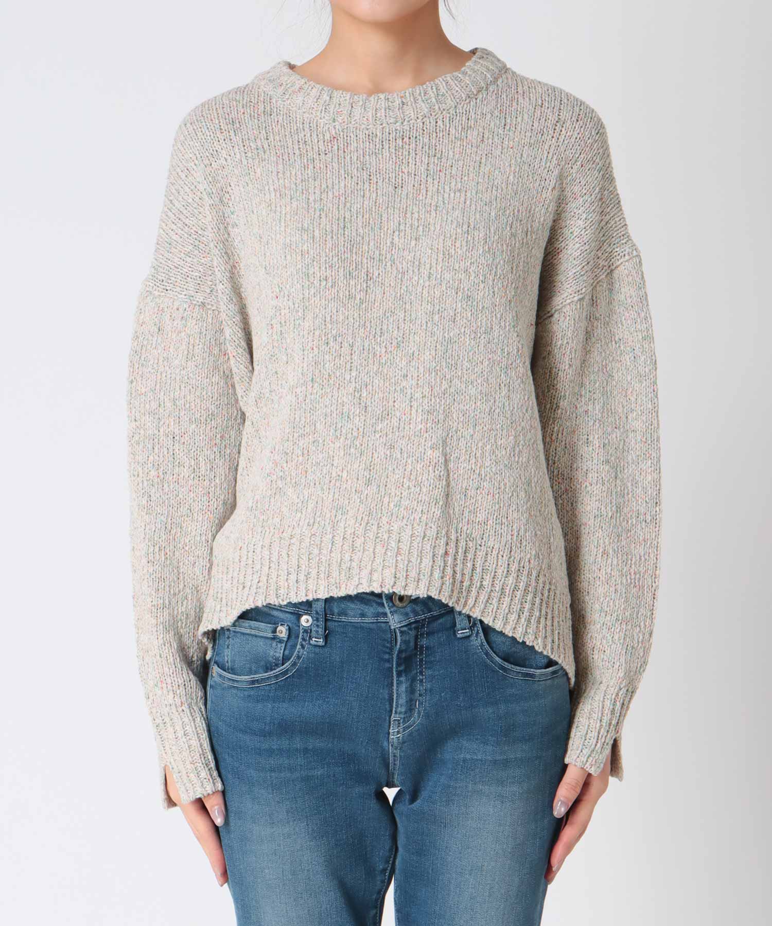 カラーネップローゲージプルオーバー