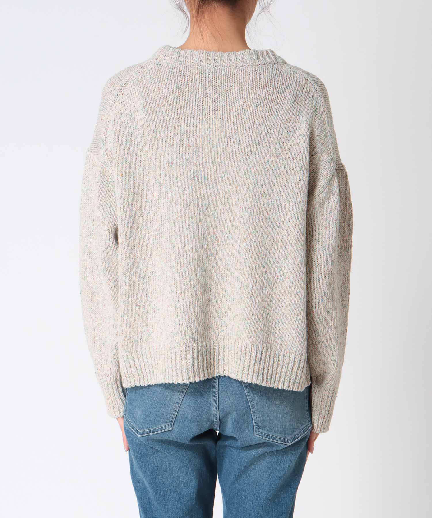 カラーネップローゲージプルオーバー