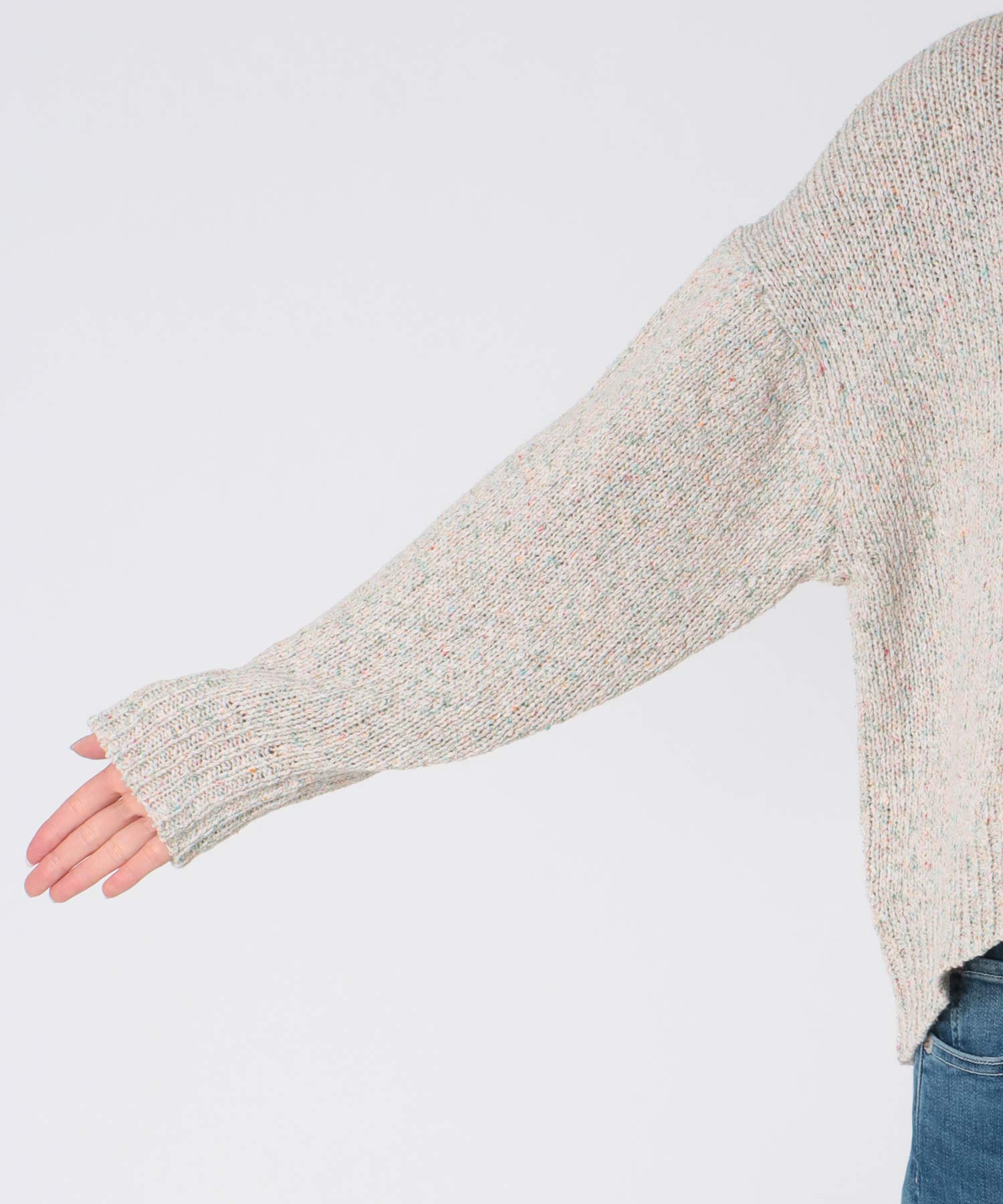 カラーネップローゲージプルオーバー