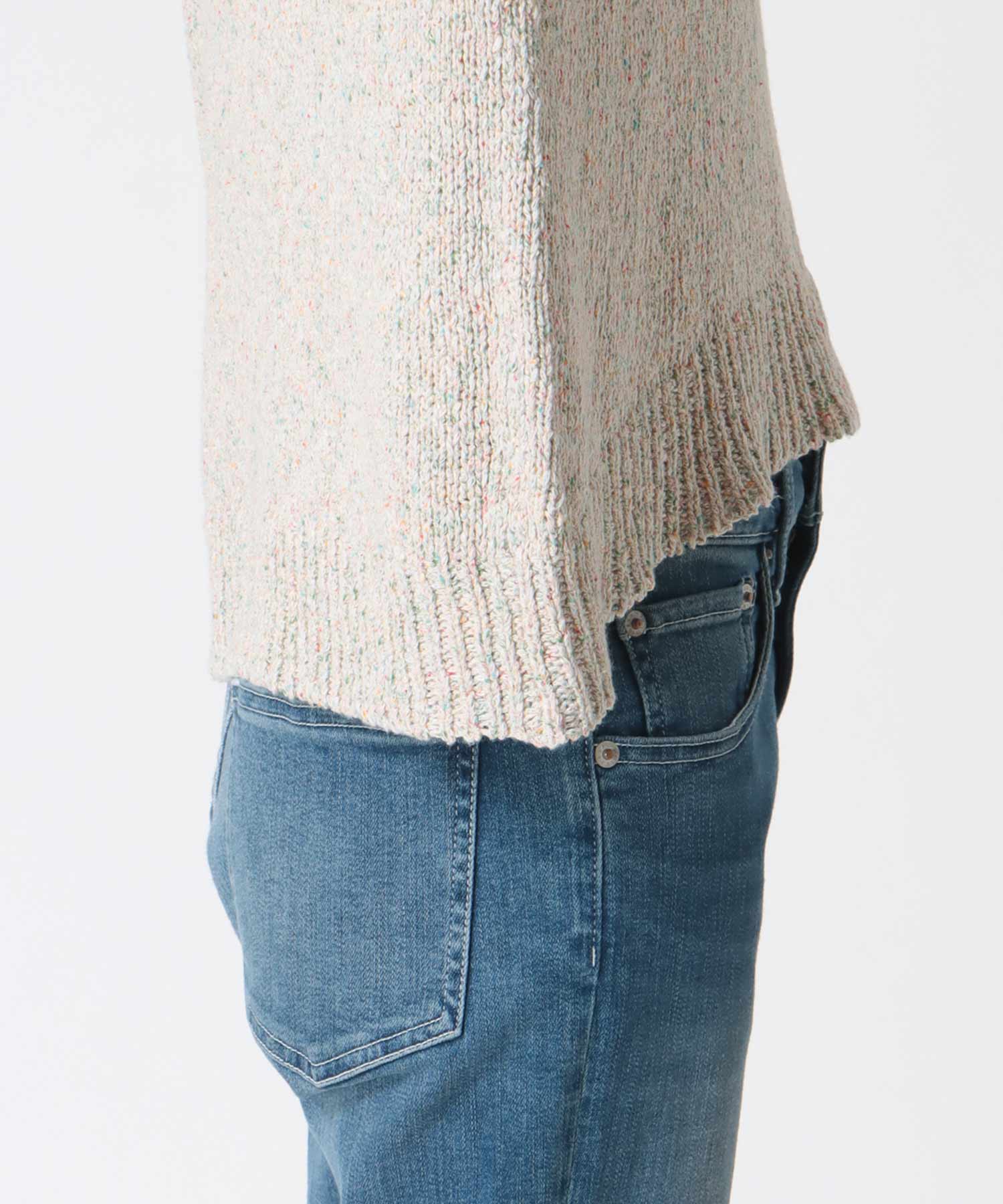 カラーネップローゲージプルオーバー