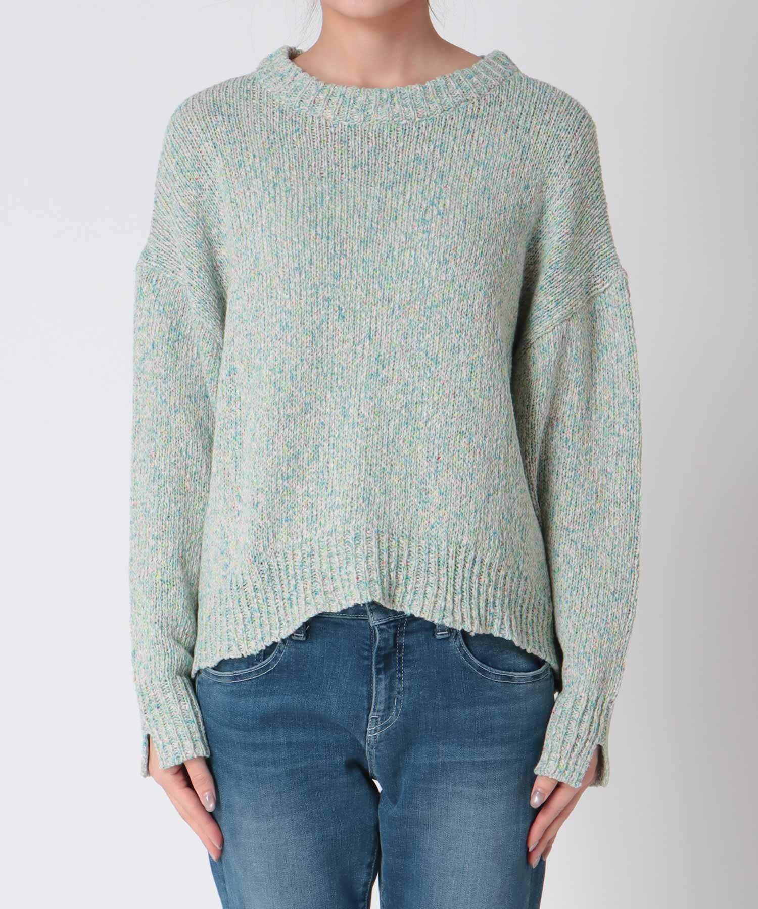 カラーネップローゲージプルオーバー