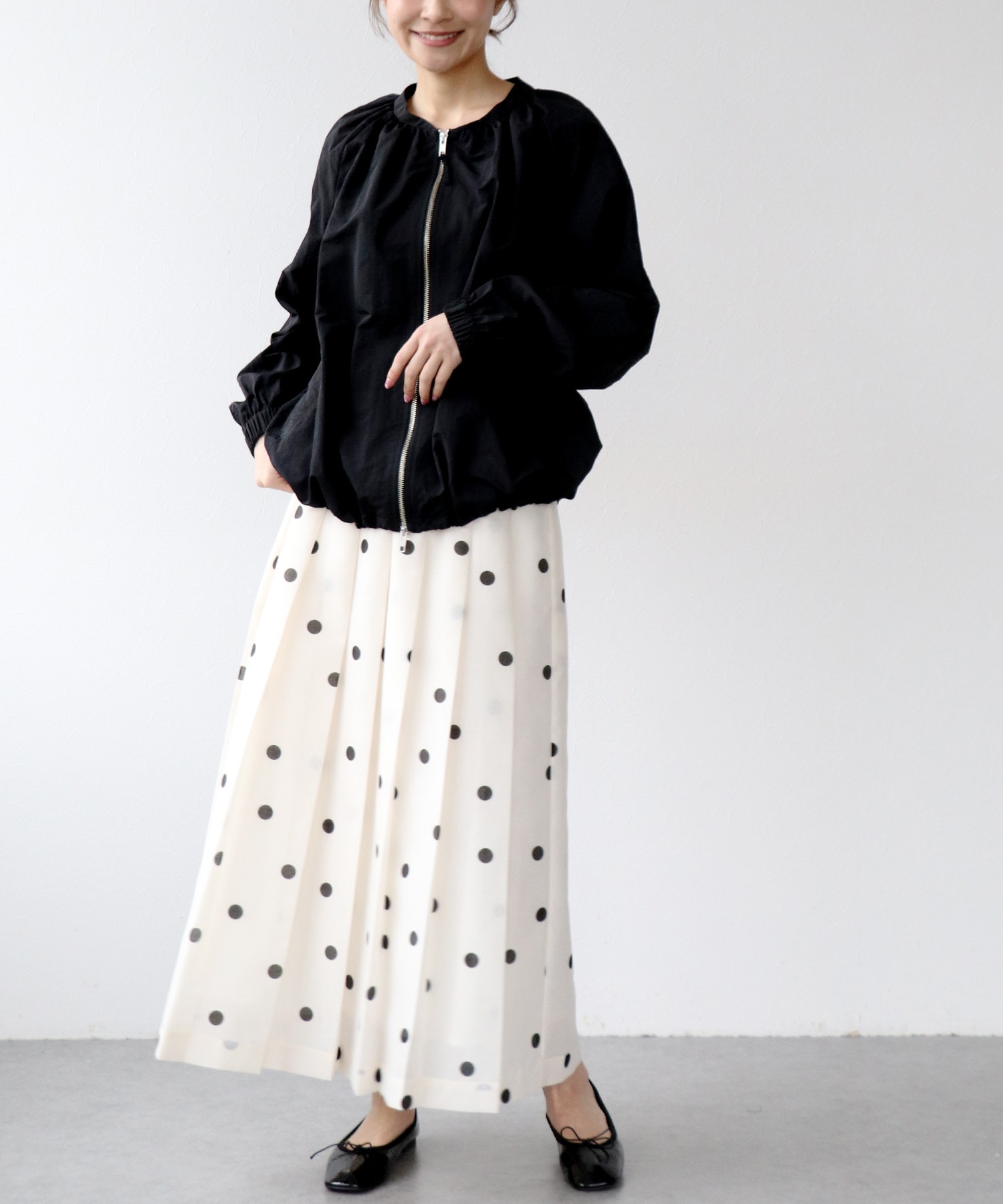 シャカナイロンブルゾン