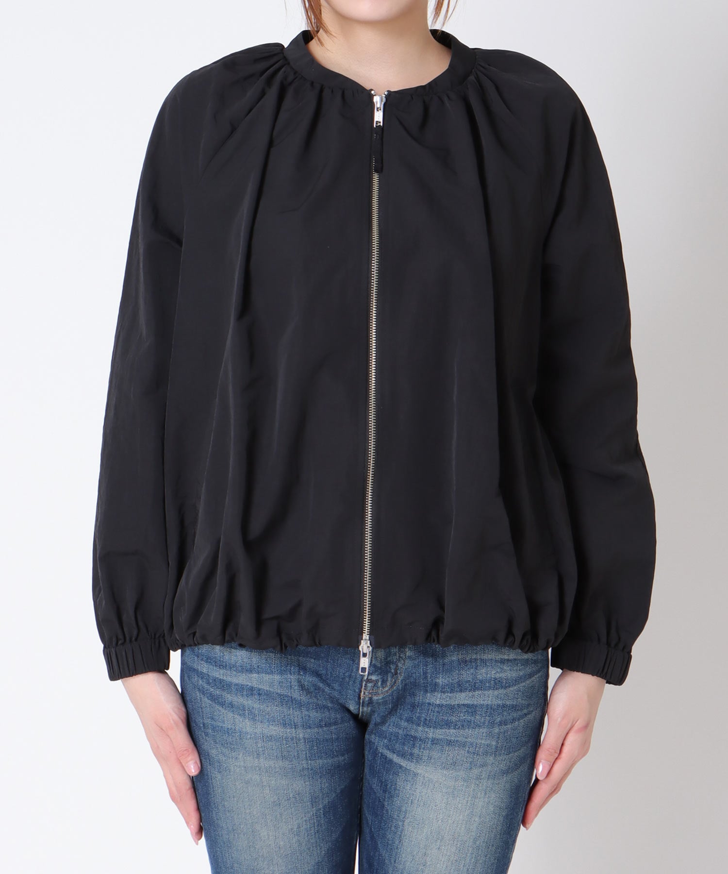 シャカナイロンブルゾン